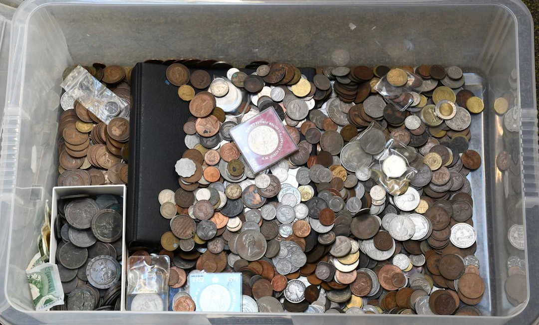 A Bulk Lot of British and World Coins