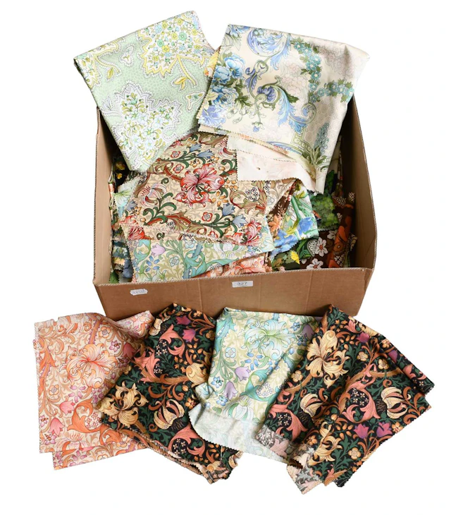 Printed Cotton Furnishing Fabric Remnants