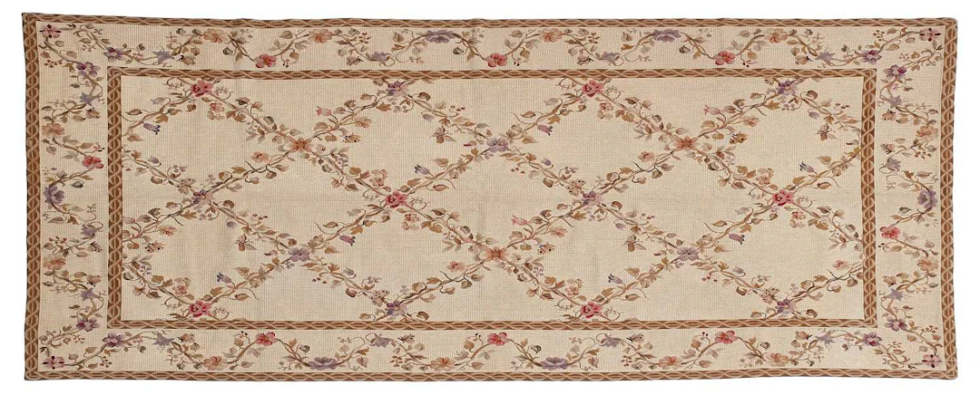 Portuguese Needlepoint Rug, 2nd Half 20th Century