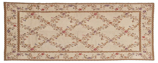 Portuguese Needlepoint Rug, 2nd Half 20th Century