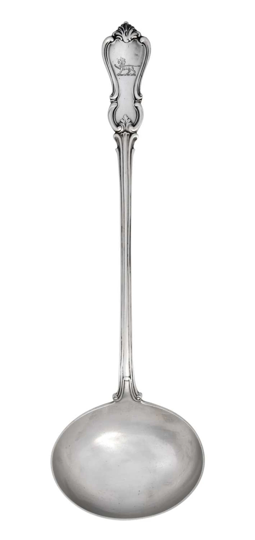 A Victorian Silver Soup-Ladle by Elizabeth Eaton, London, 1846, by
