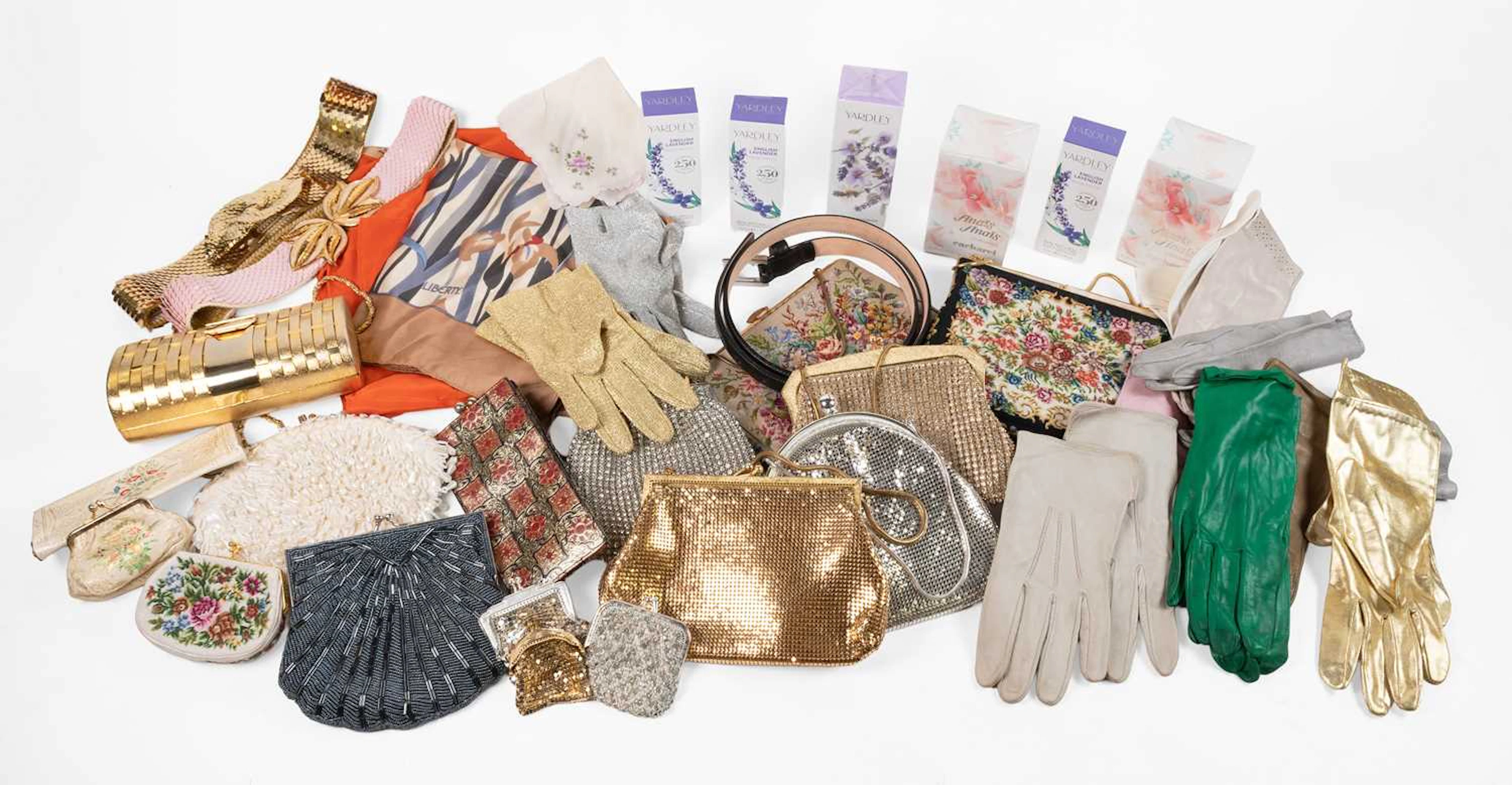 Costume Accessories and Toiletries, Liberty, Aston Martin, Cacherel