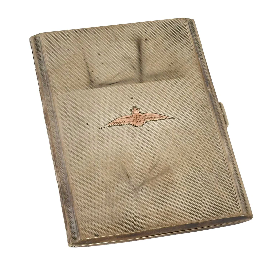 A George VI Parcel-Gilt Silver Cigarette-Case, by, William Neale and