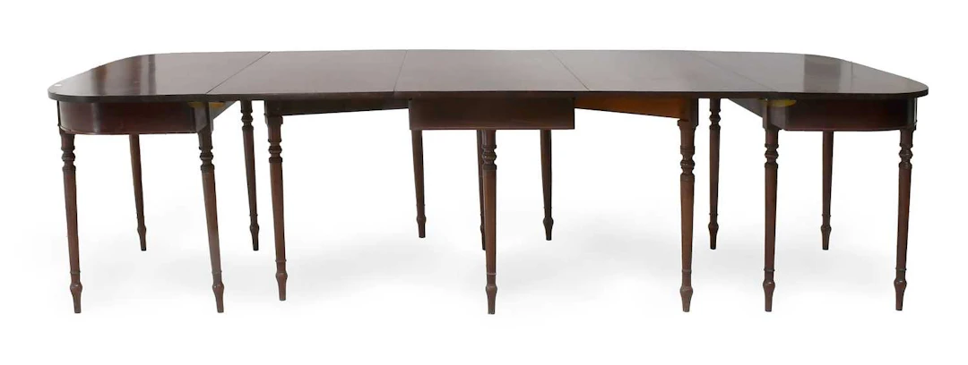 A Regency Mahogany Dining Table, early 19th century