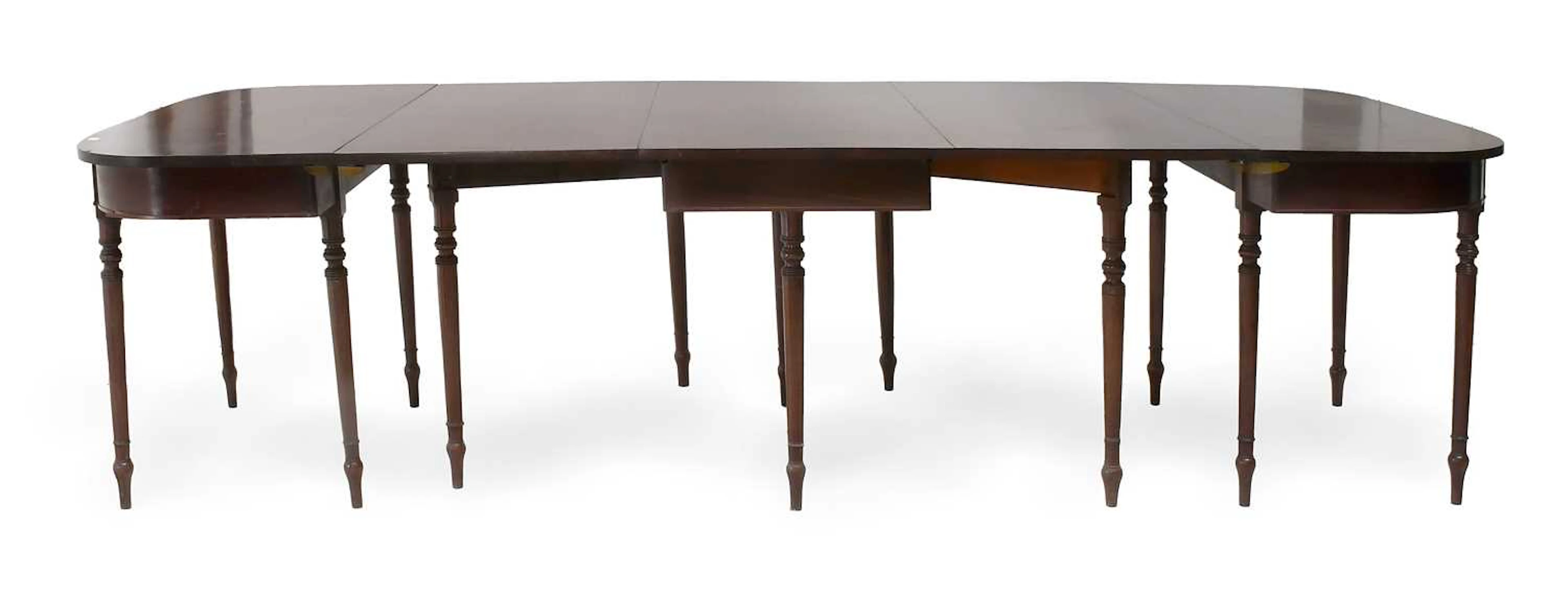 A Regency Mahogany Dining Table, early 19th century