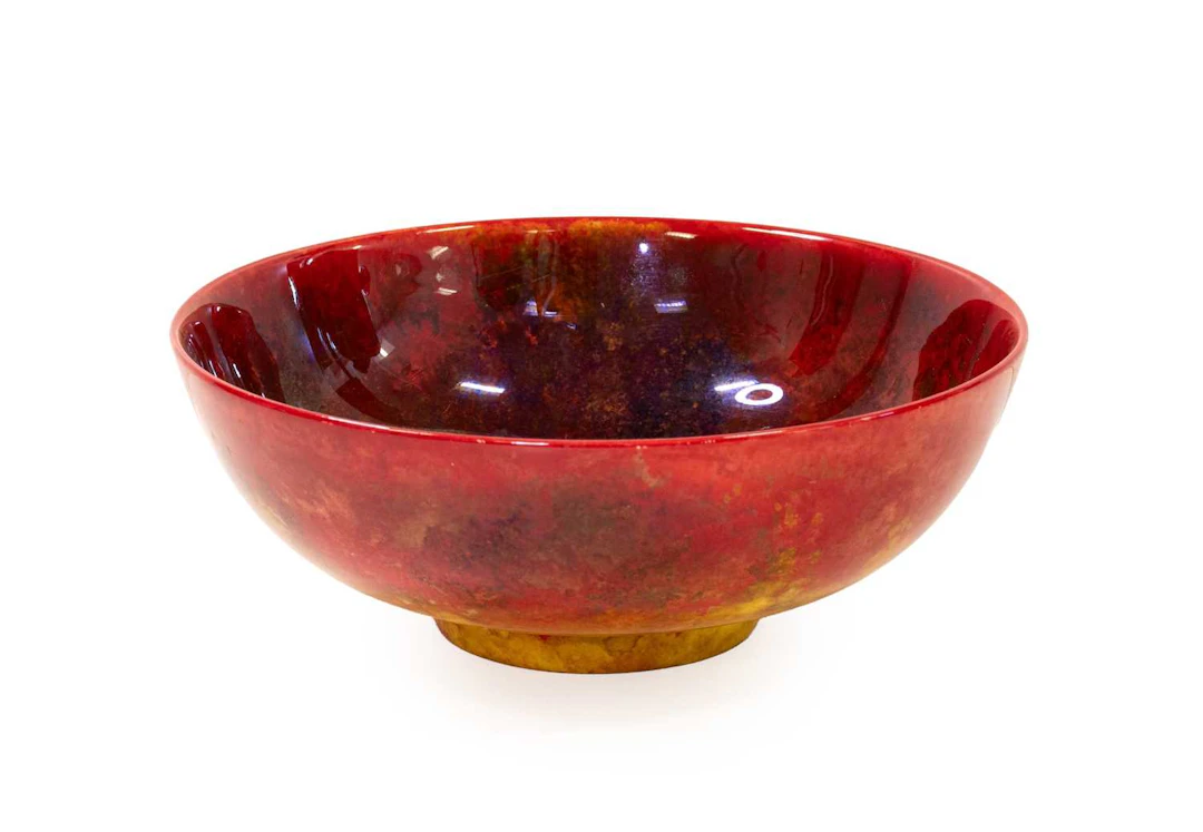 A Royal Doulton Flambé Bowl