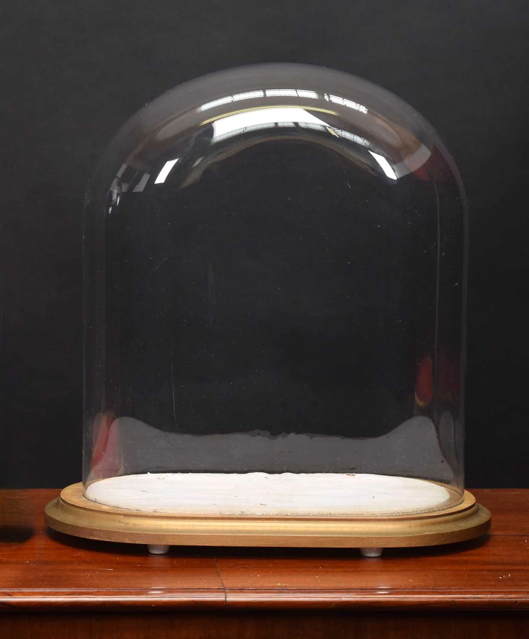 Glass Dome: An Oval Glass Dome