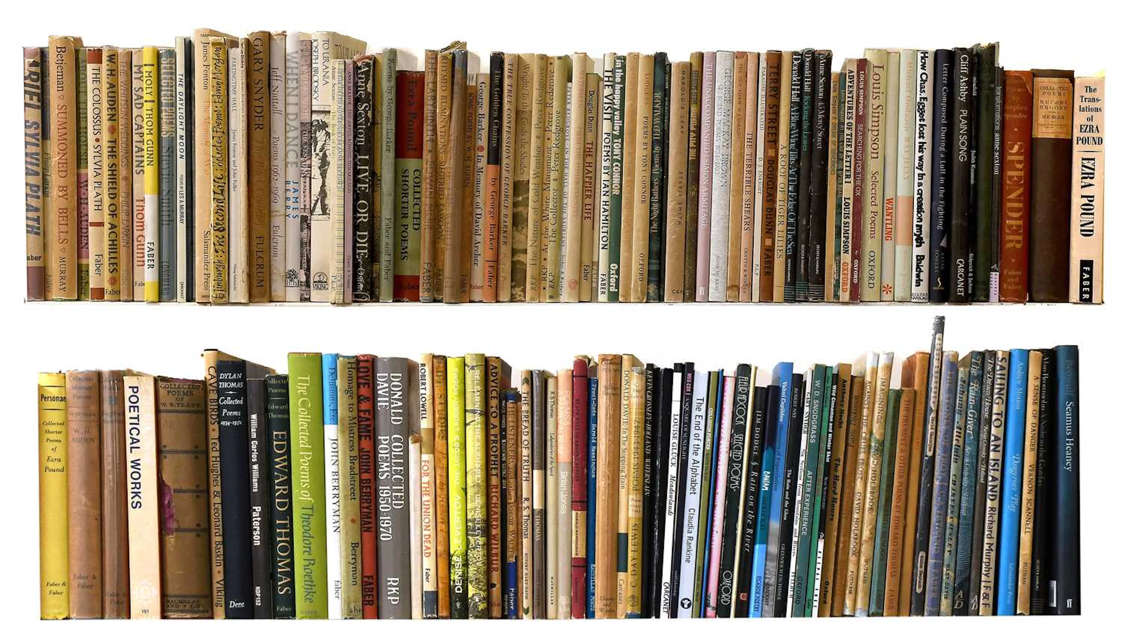 Poetry. Plath (Sylvia). Idem. Auden (W.H.). Larkin (Philip). Gunn