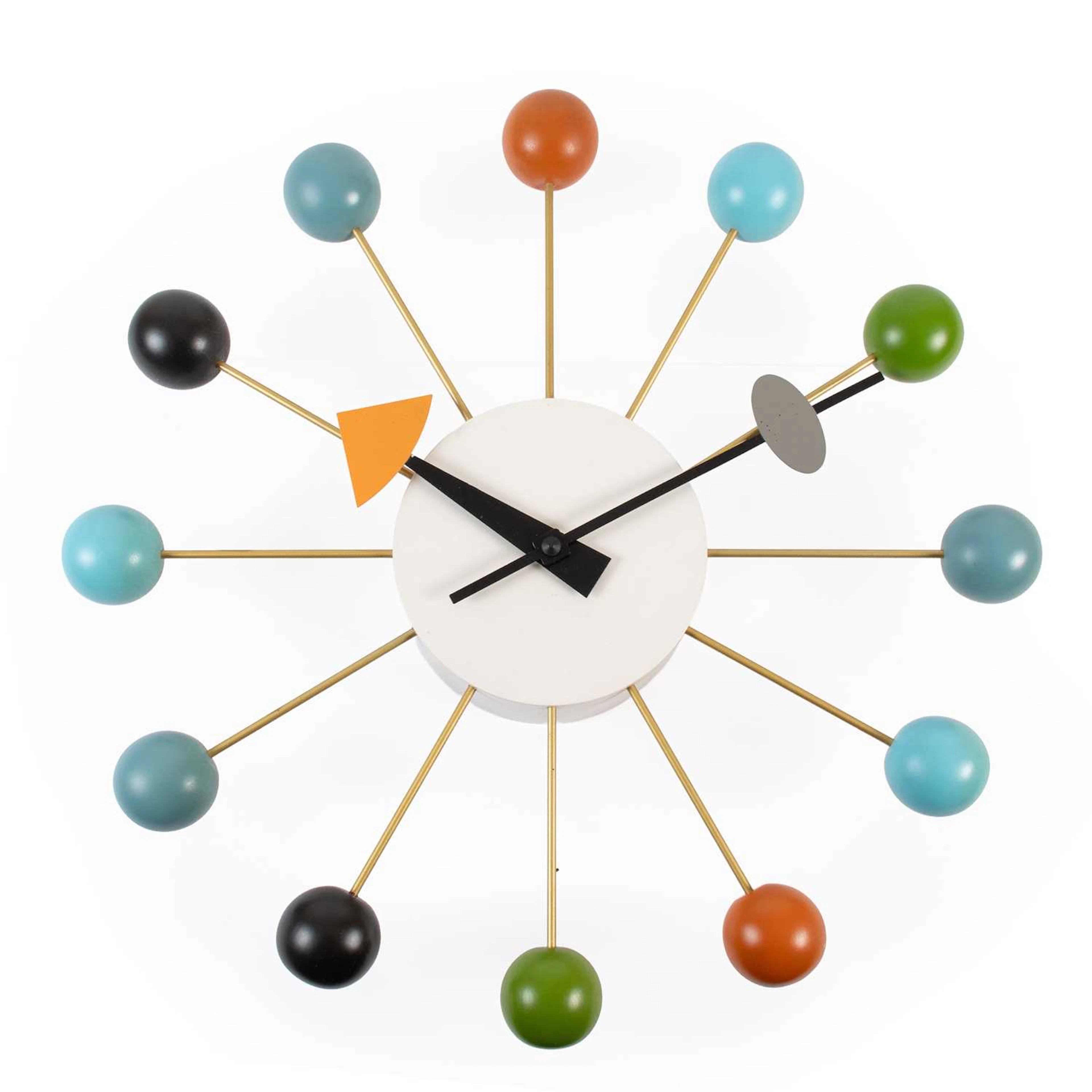 George Nelson for Vitra: A Ball Wall Clock