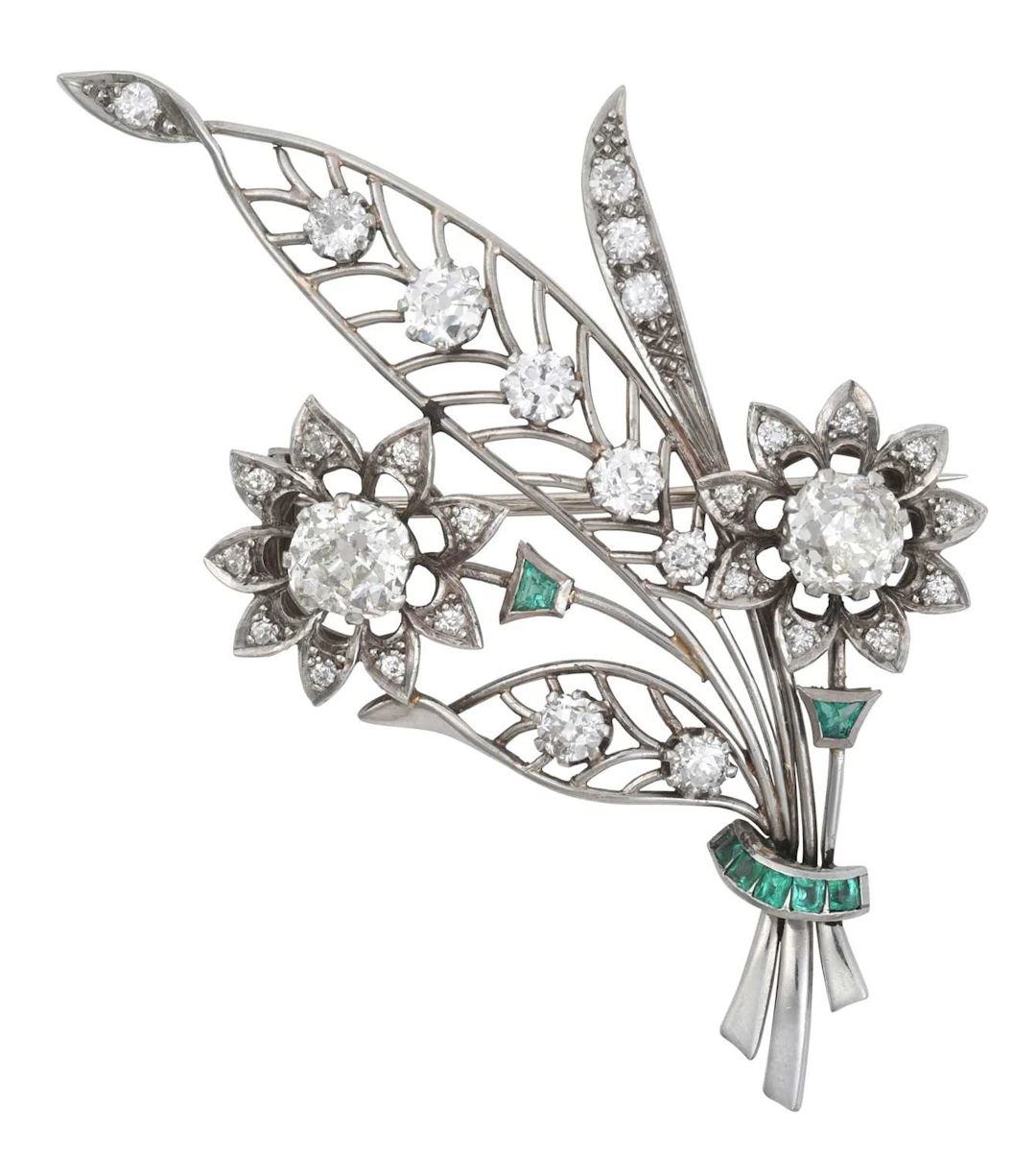 A Diamond Brooch