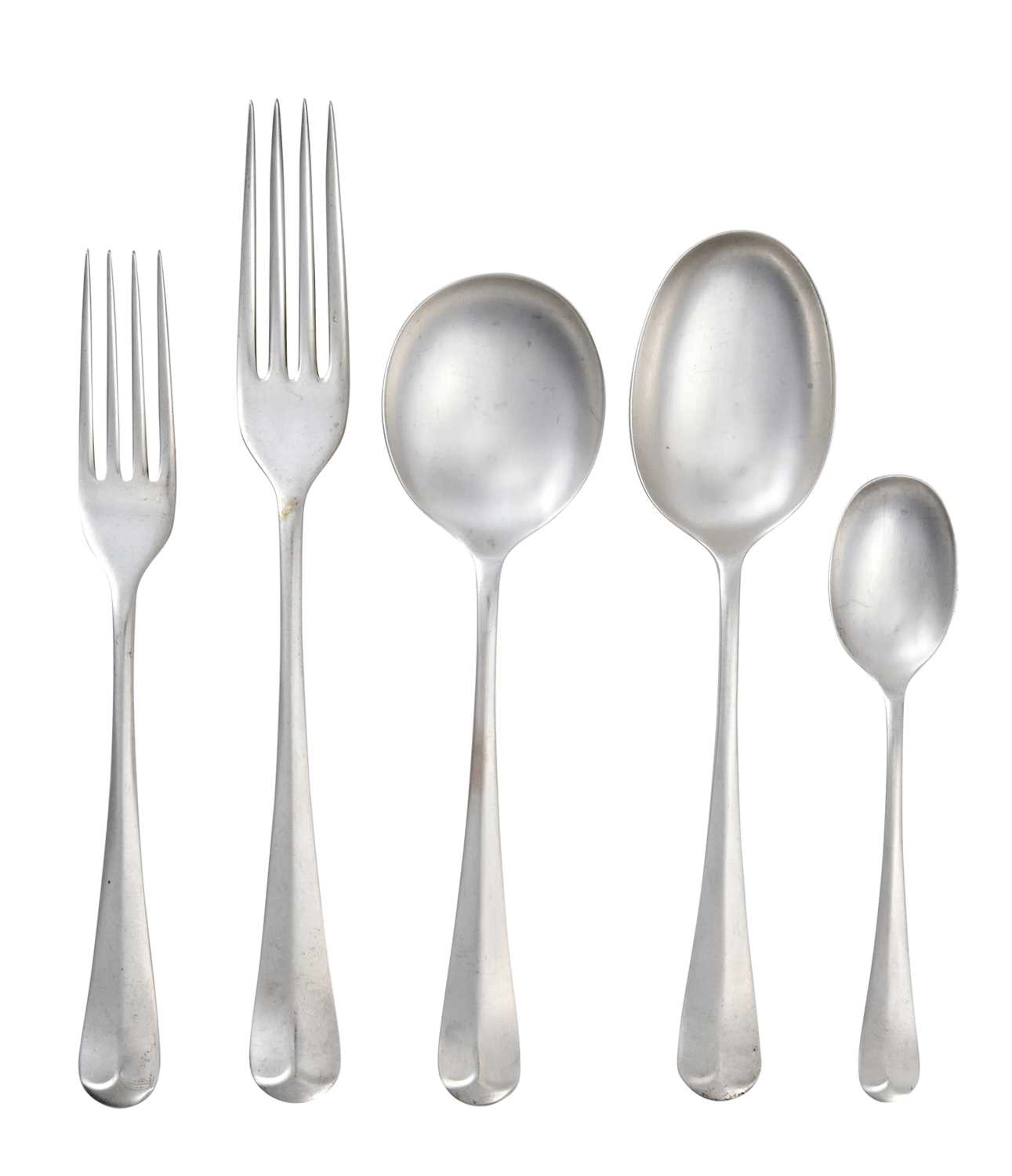 An Elizabeth II Silver Table-Service by Gee and Holmes, Sheffield