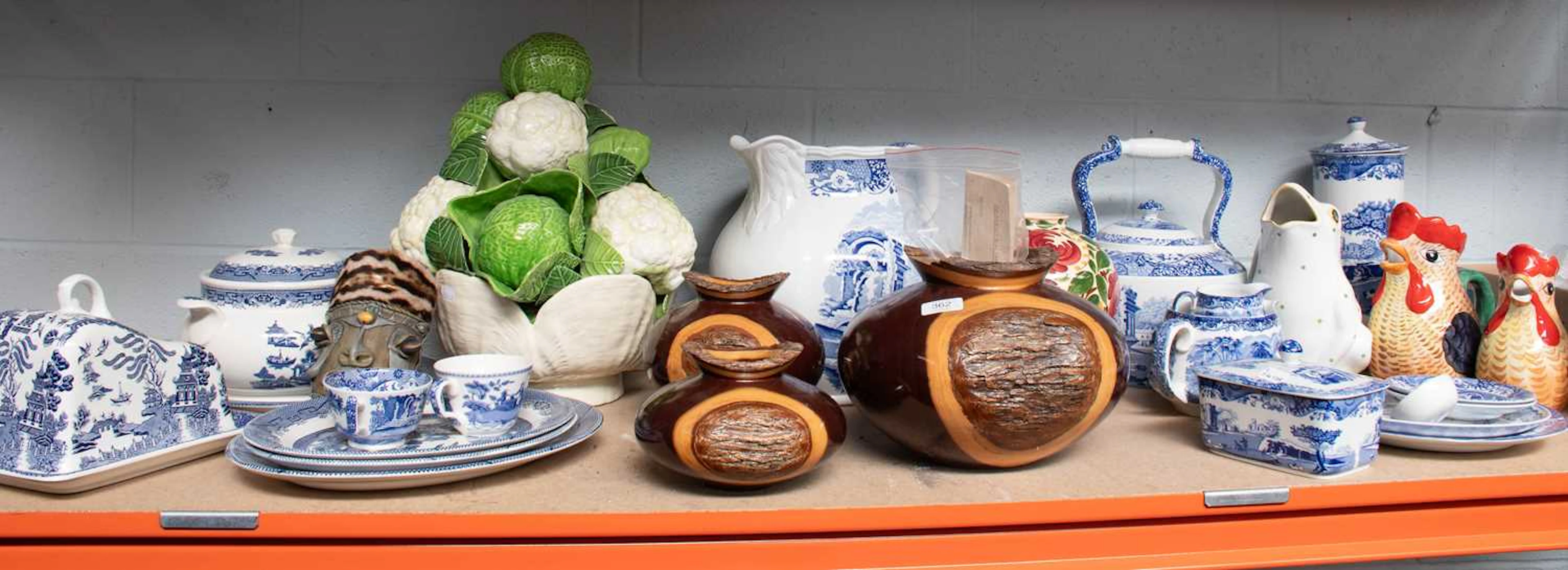 Quantity of Spode Blue and White China