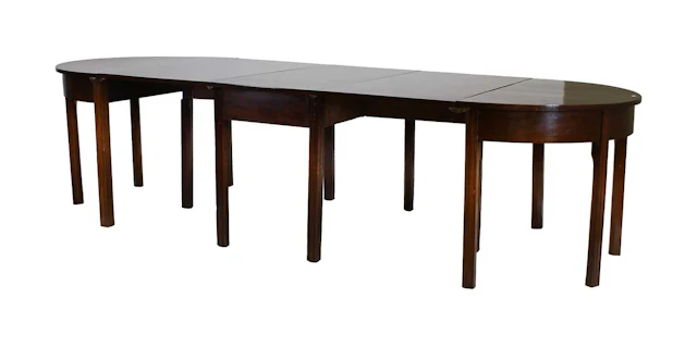 A George III Mahogany Extending Dining Table, early 19th century