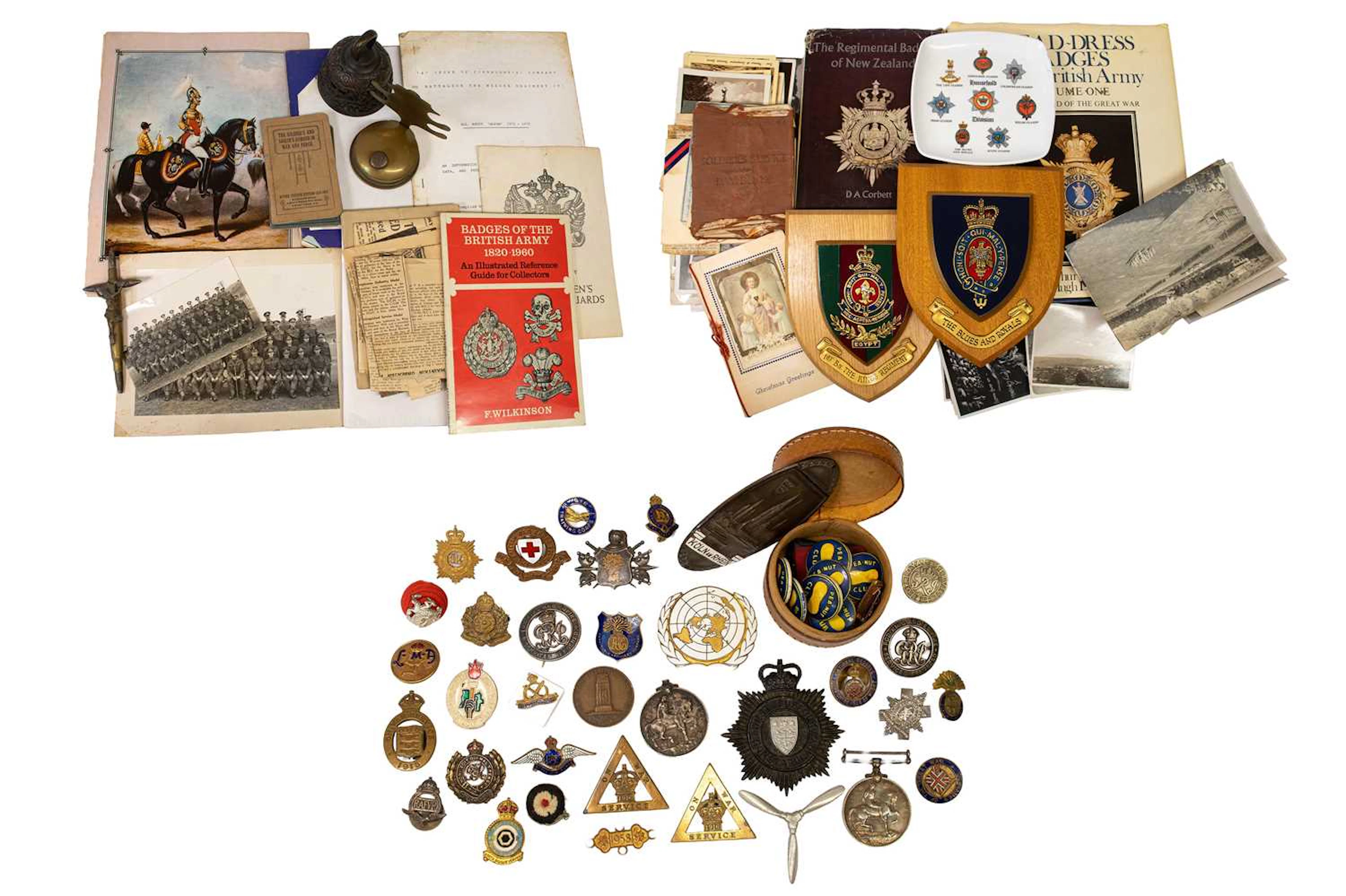 A Quantity of Militaria