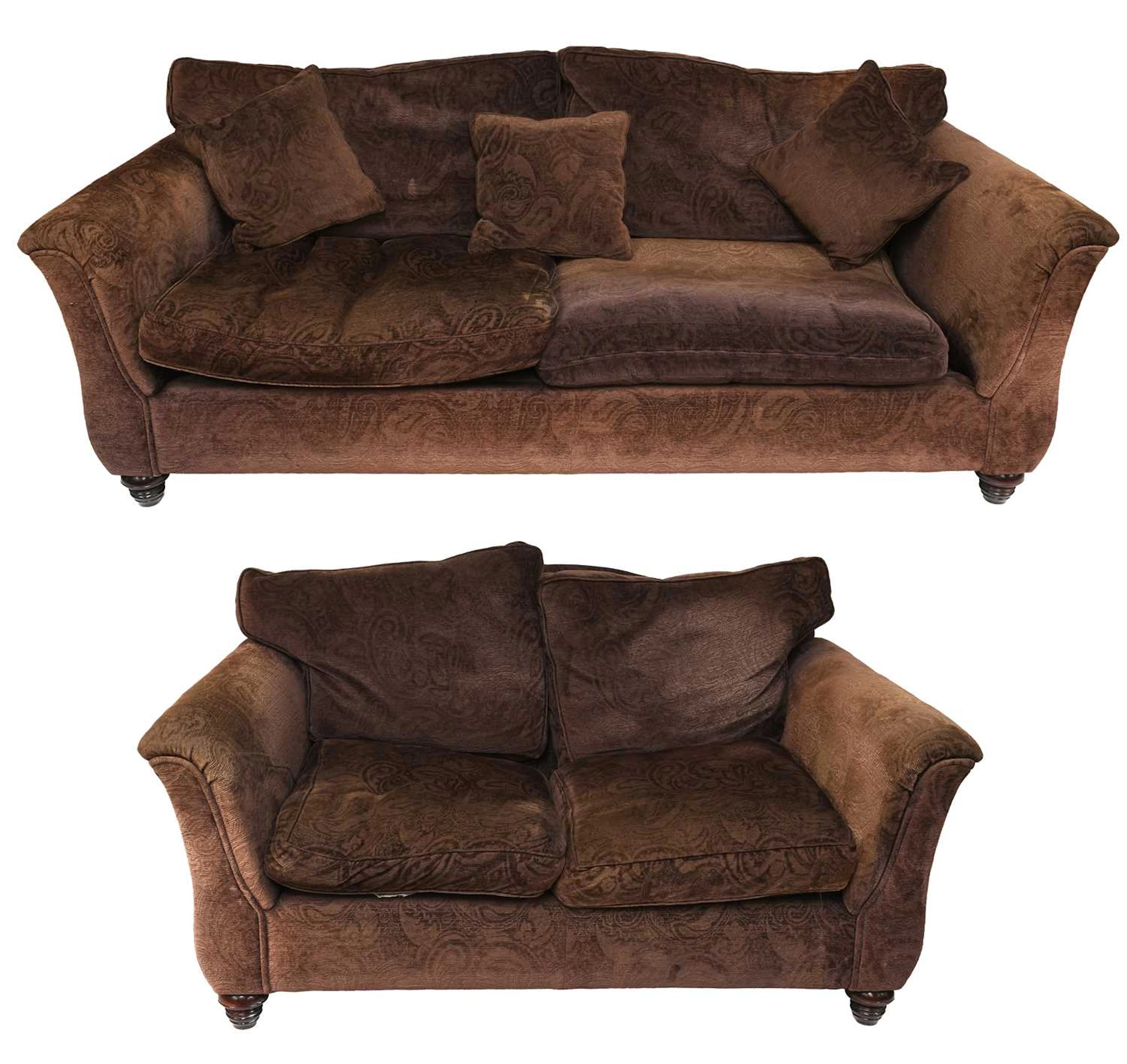 Two Matching Parker Knoll Sofas