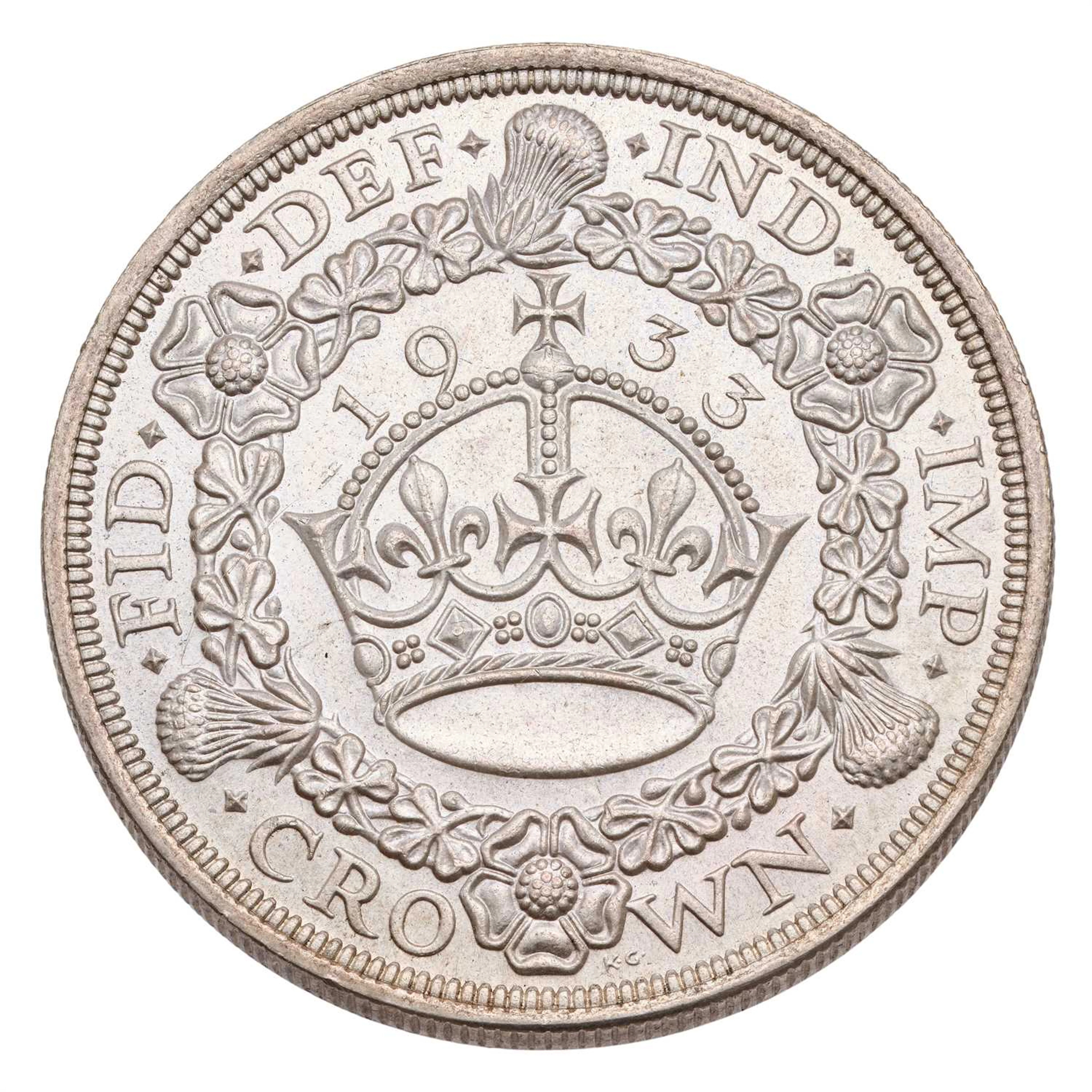George V, 'Wreath' Crown 1933
