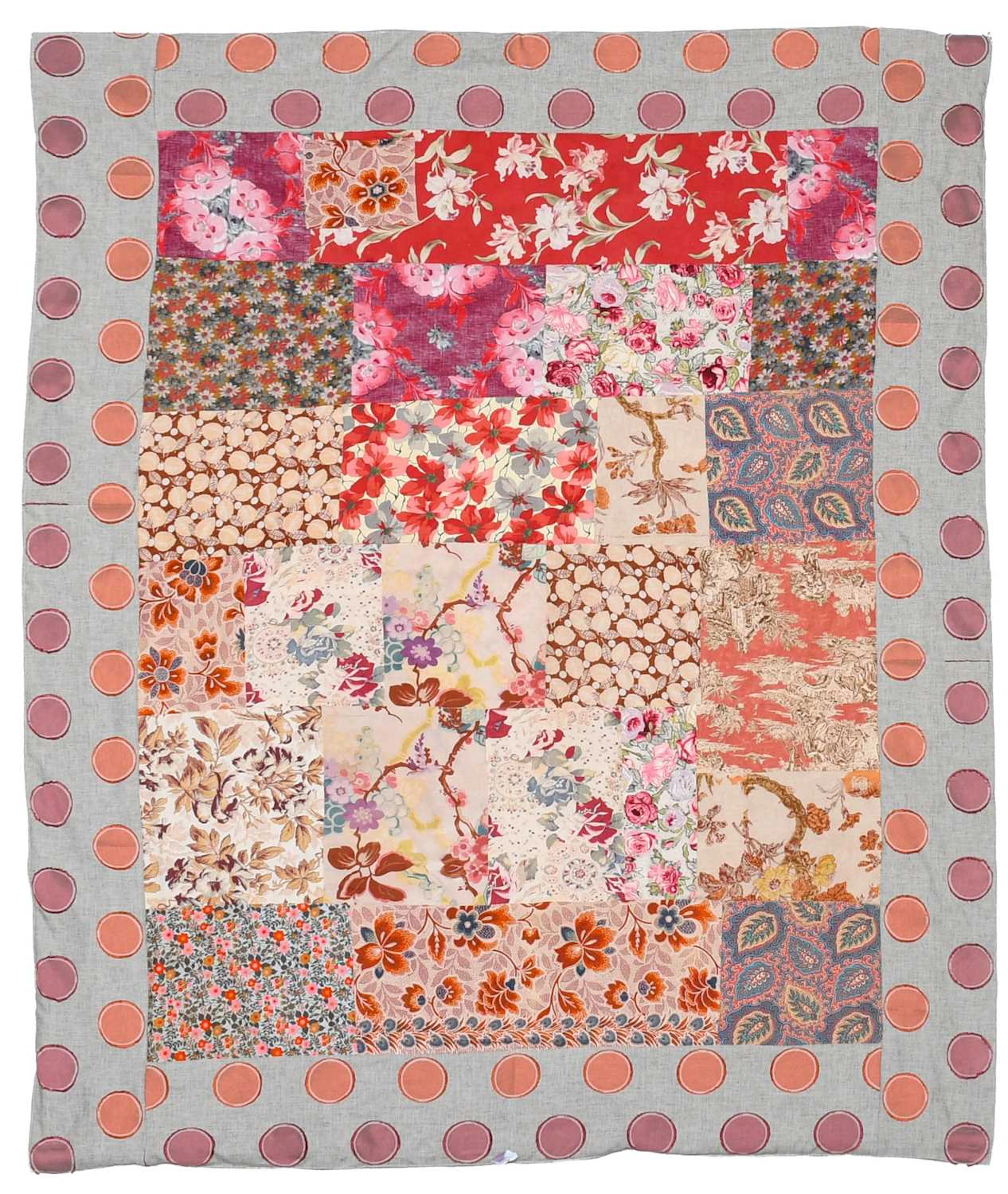 A Stylish Modern Patchwork Cover