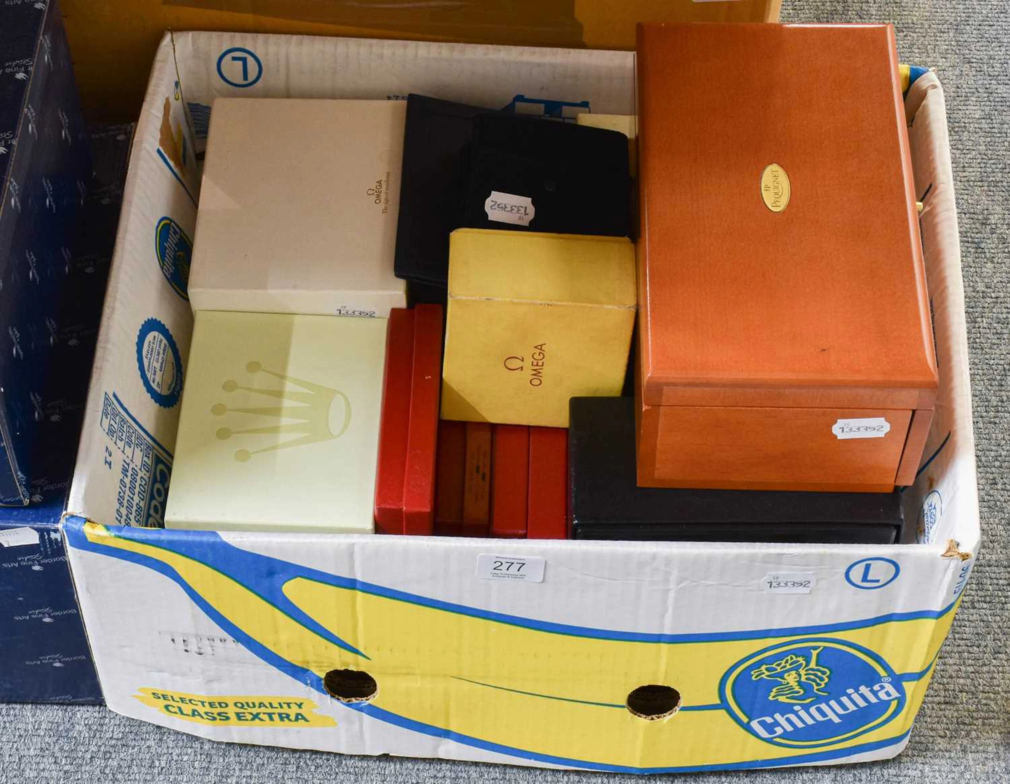 A Selection of Watch Outer Boxes