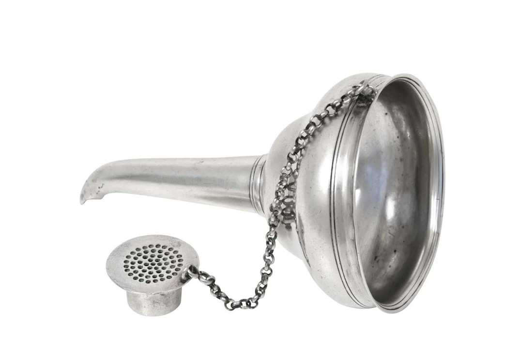 A George III Silver Wine-Funnel Marks Worn, Probably London, Circa