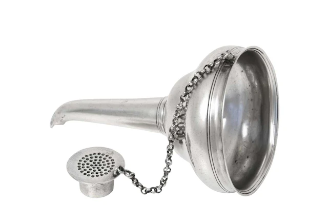 A George III Silver Wine-Funnel Marks Worn, Probably London, Circa