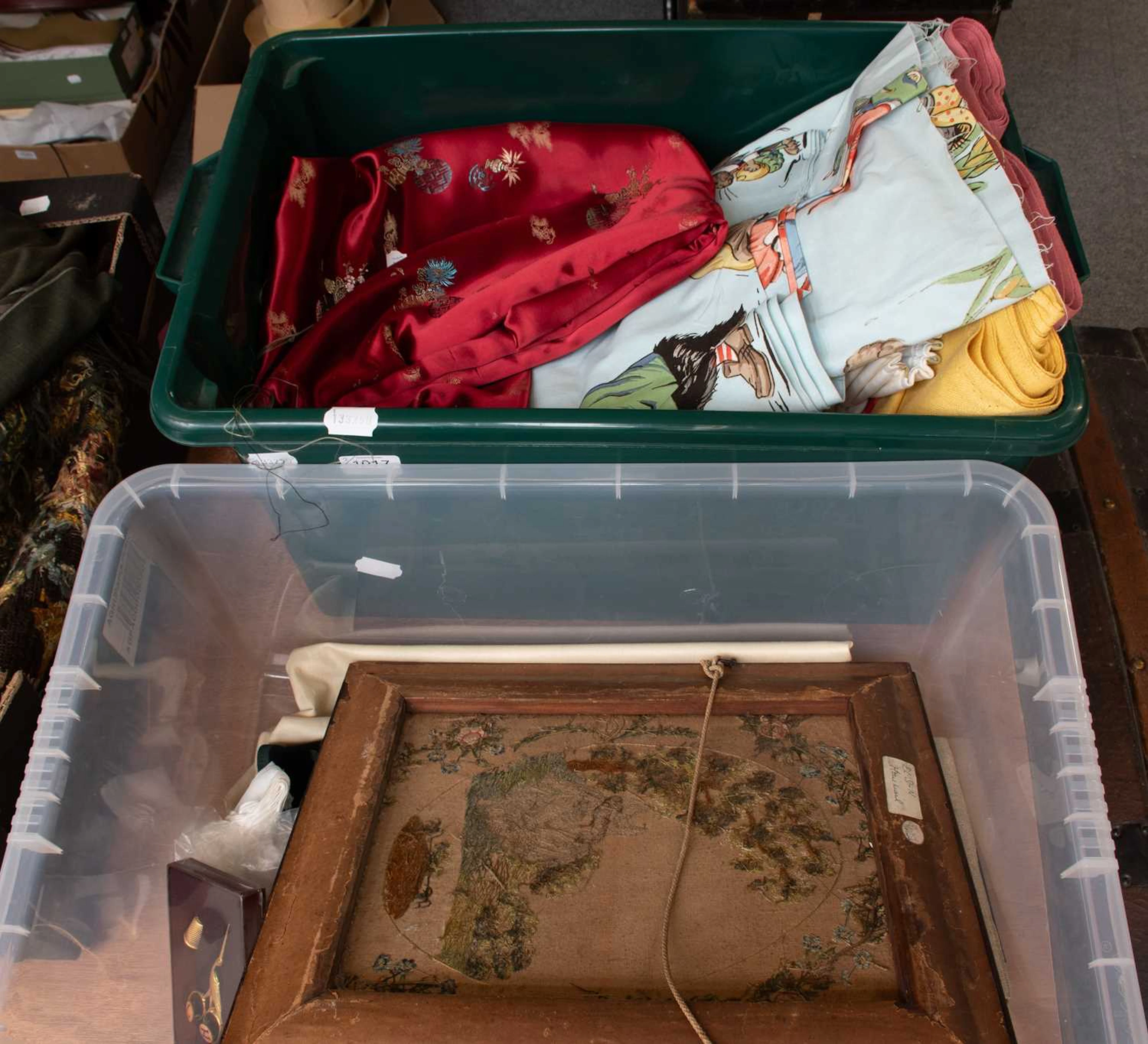 Assorted Textiles and Other Items