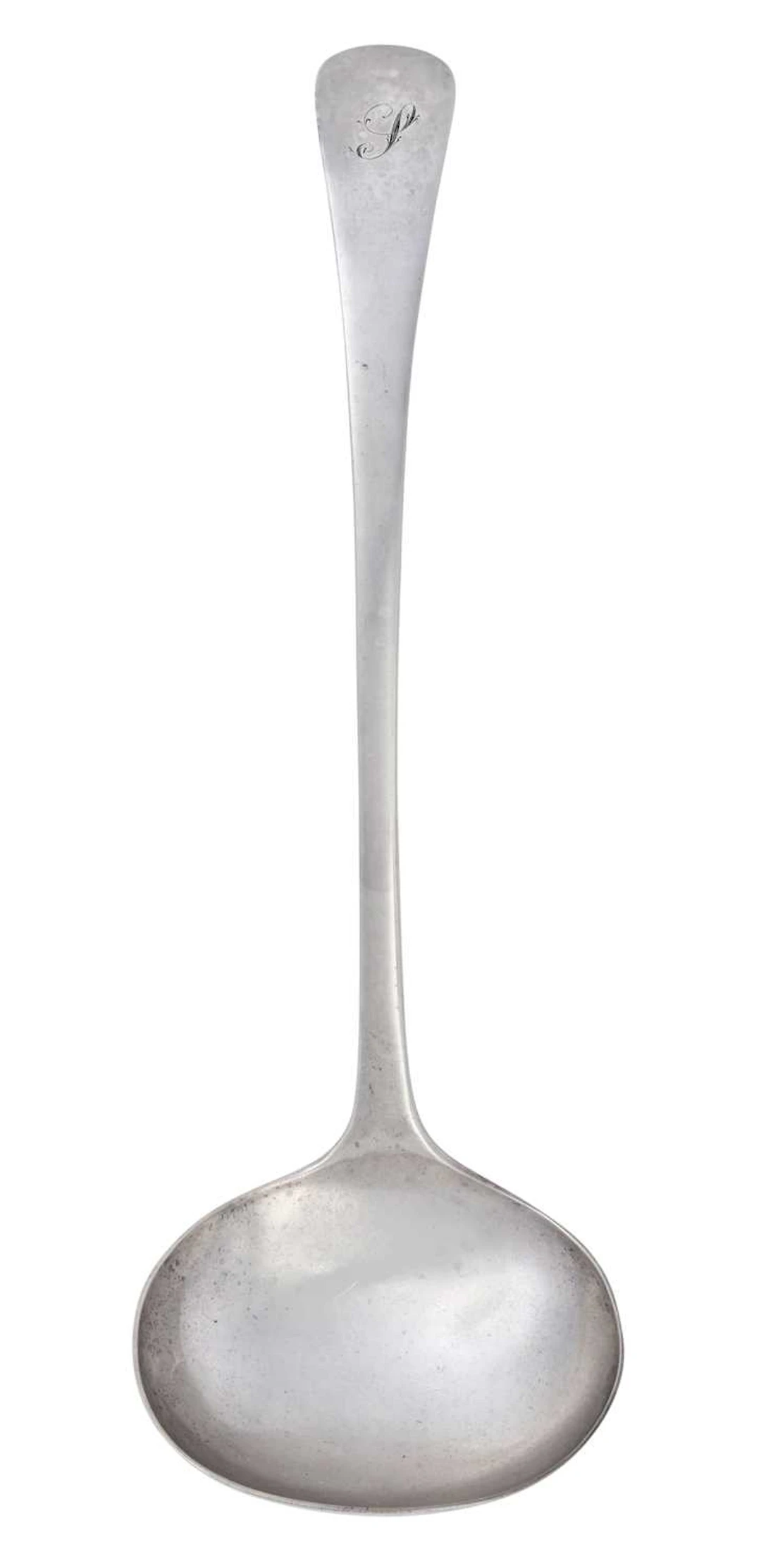 An Edward VII Silver Soup-Ladle by Atkin Brothers, Sheffield, 1909