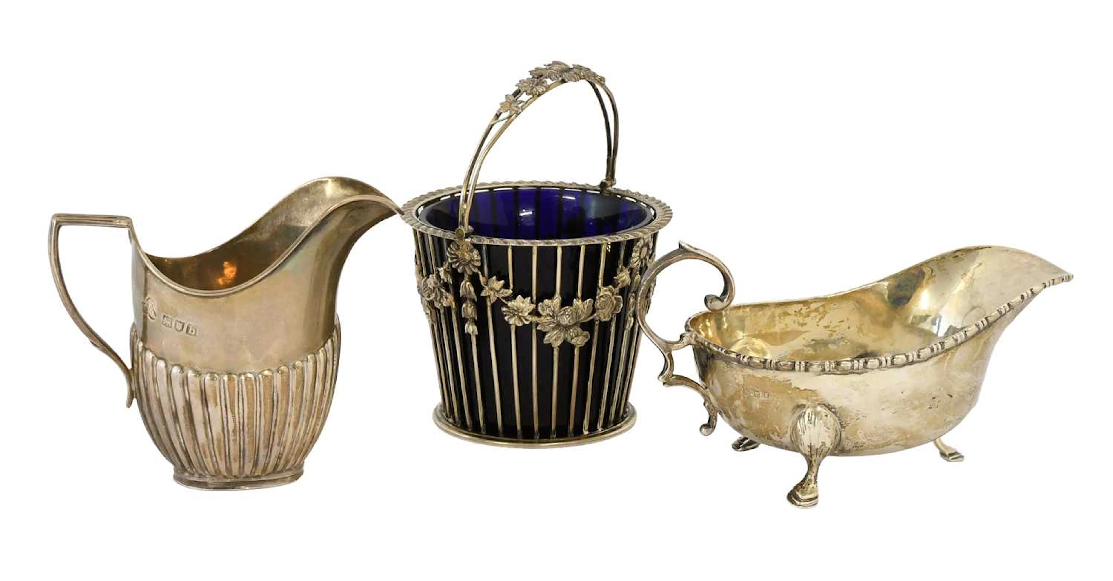 A Elizabeth II Silver Cream-Pail, by, C. J. Vander Ltd., London, 1965