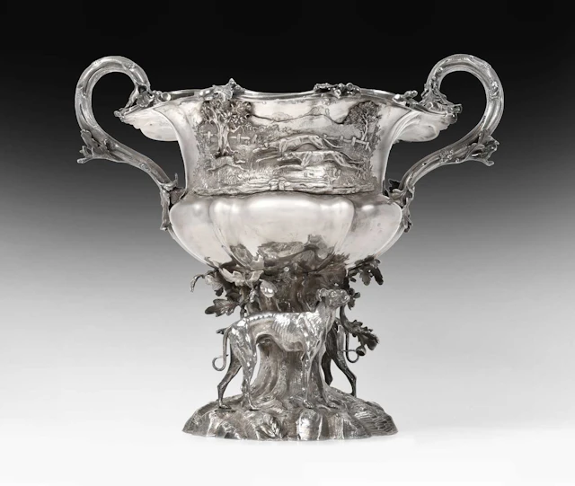 A Victorian Silver Two-Handled Trophy-Cup by Stephen Smith and William