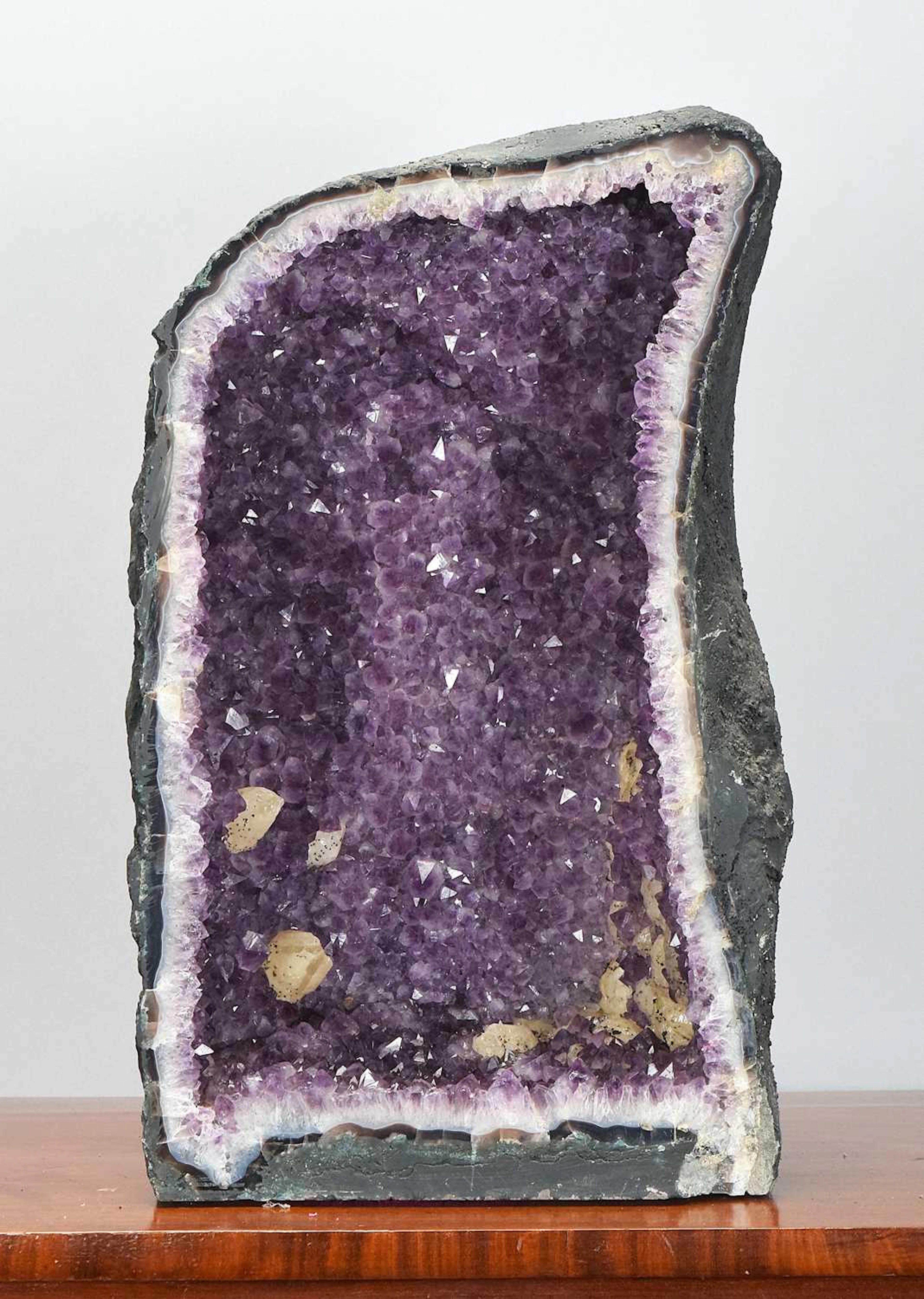 Minerals/Fossils: A Large Brazilian Amethyst Geode Cathedral
