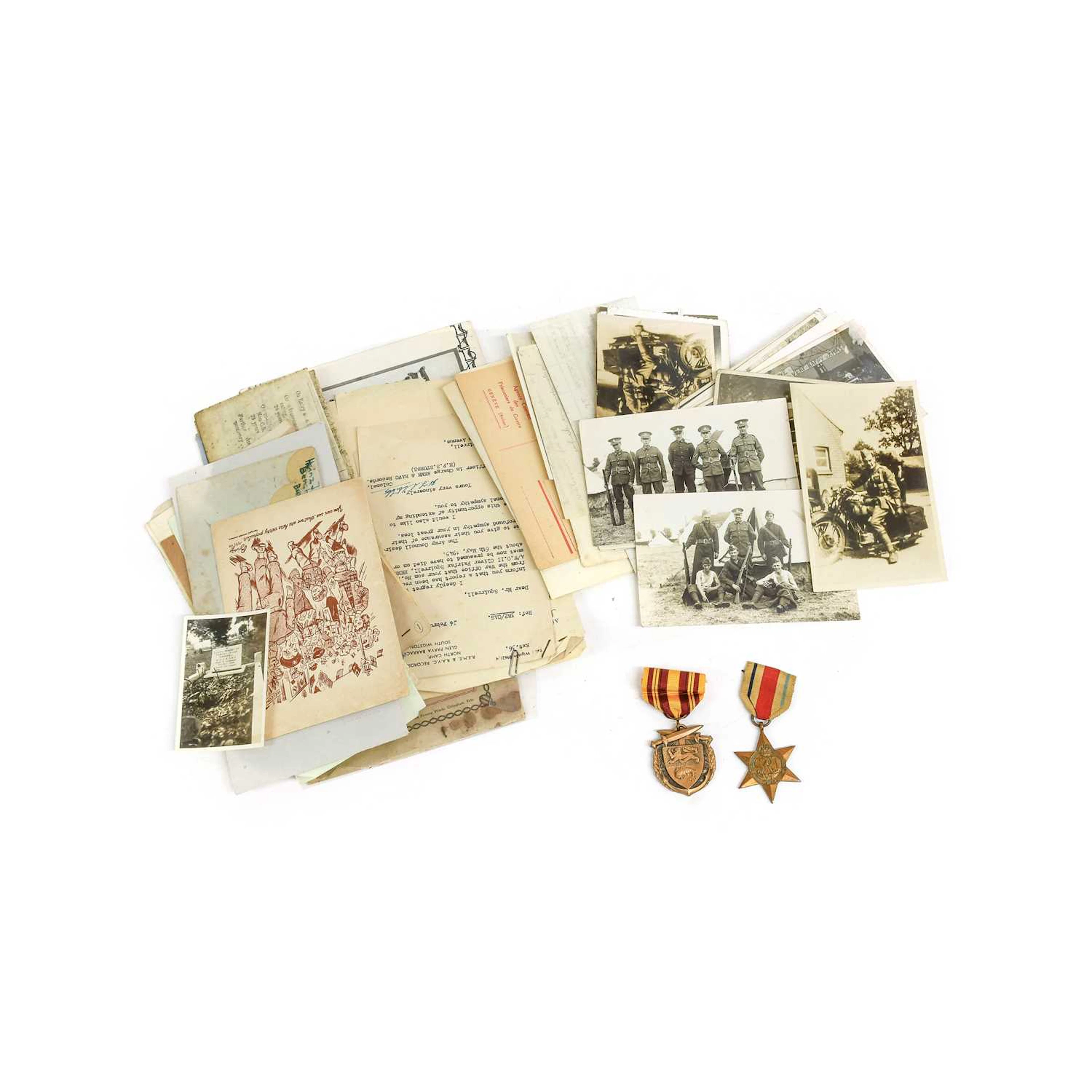 An Interesting Collection of Second World War Letters and Documents