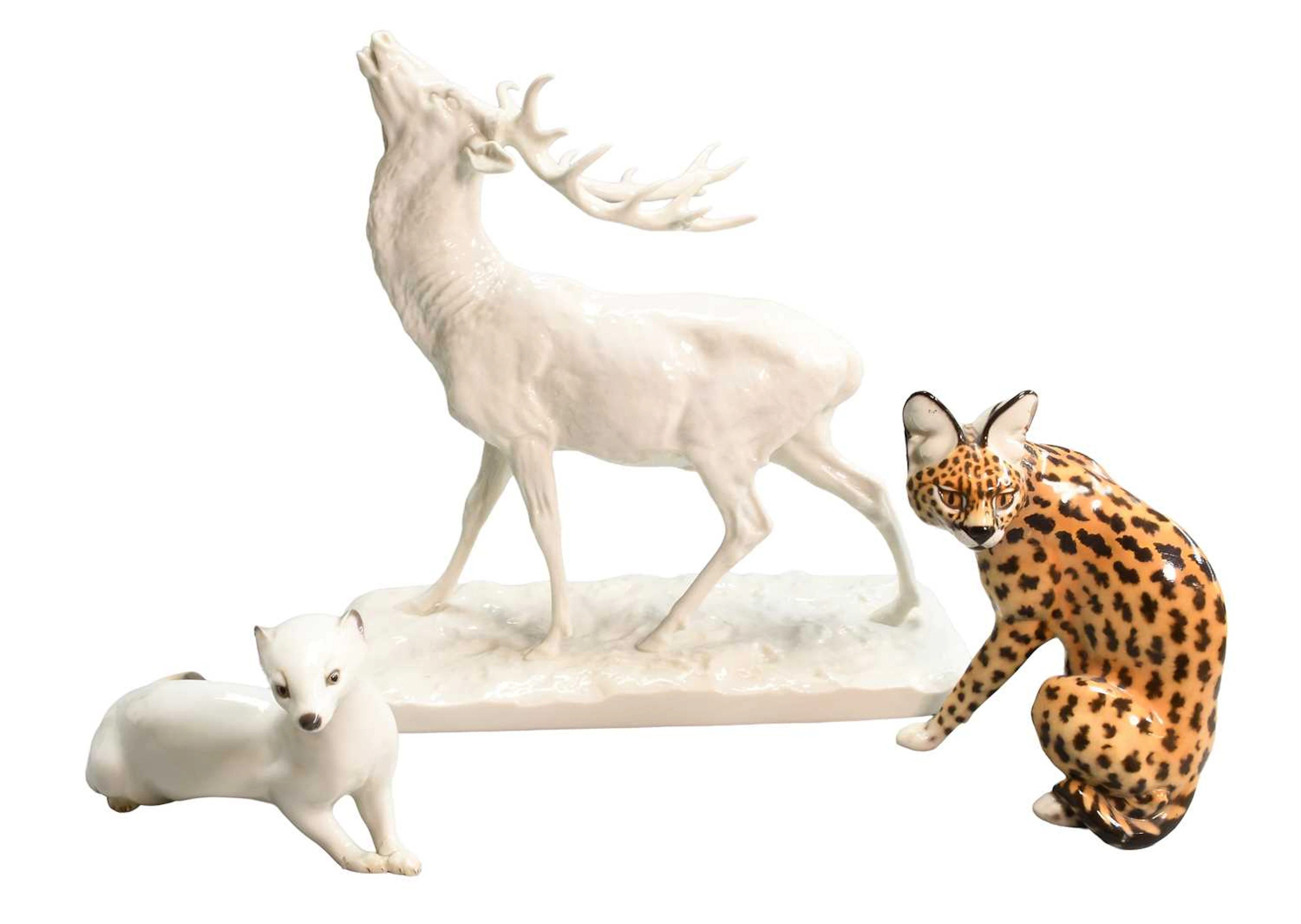 Nymphenburg Porcelain Animals: