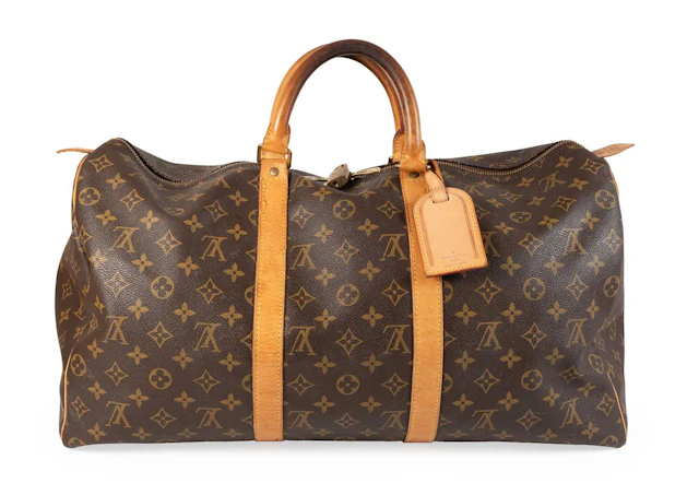 Louis Vuitton Monogram Keepall 50 Luggage Bag, C.1999