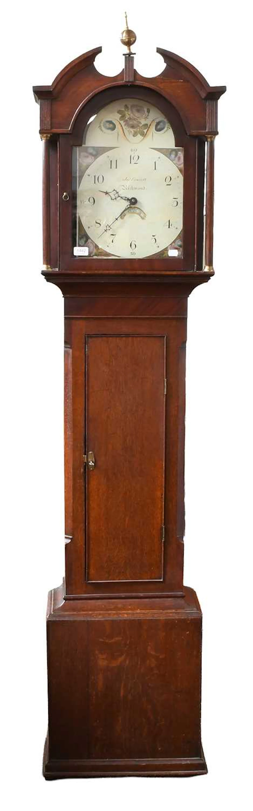 An Oak Thirty-Hour Longcase Clock, signed Jno Fawcett, Richmond, circa 1800