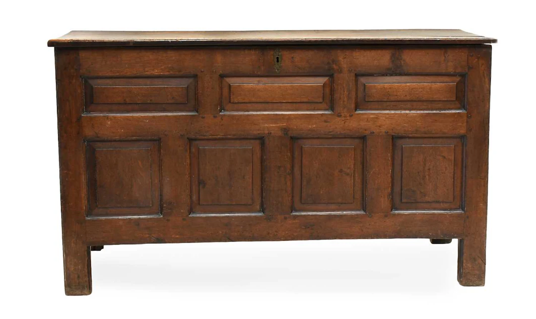 An Early 18th Century Joined Oak Chest