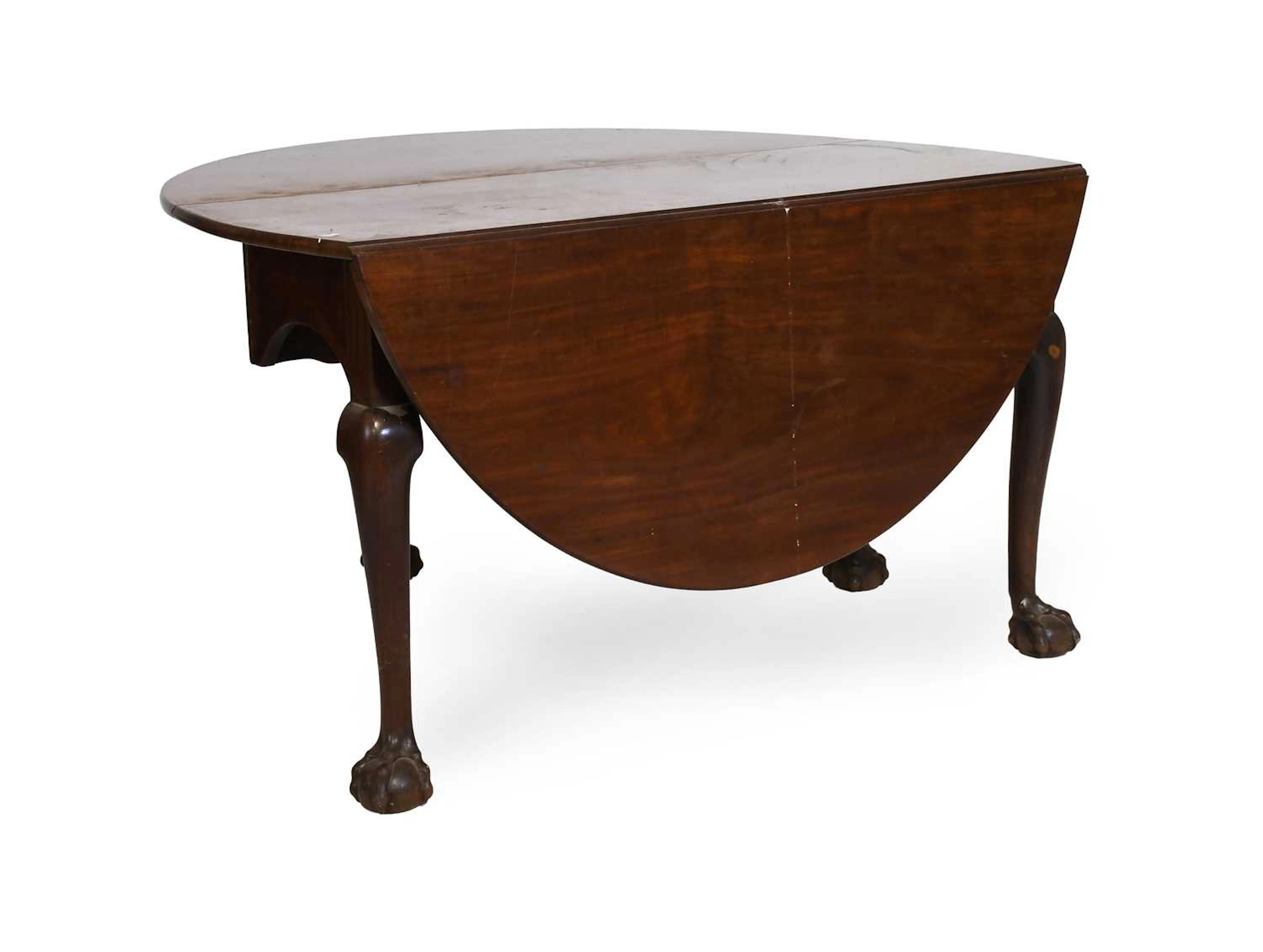A George III Mahogany Gateleg Dining Table, circa 1780