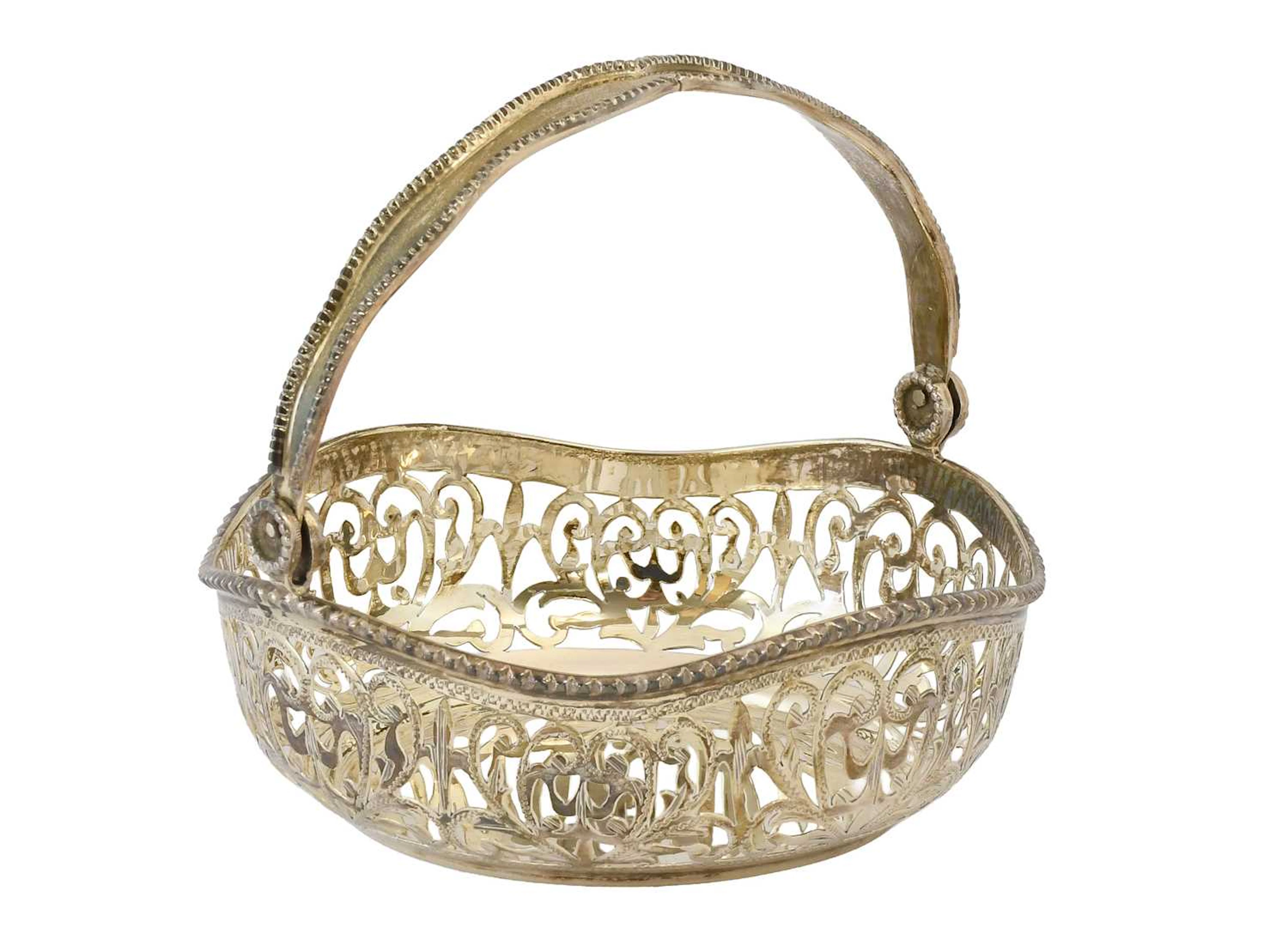 An Elizabeth II Silver Basket, by C. J. Vander Ltd., Sheffield, 2006