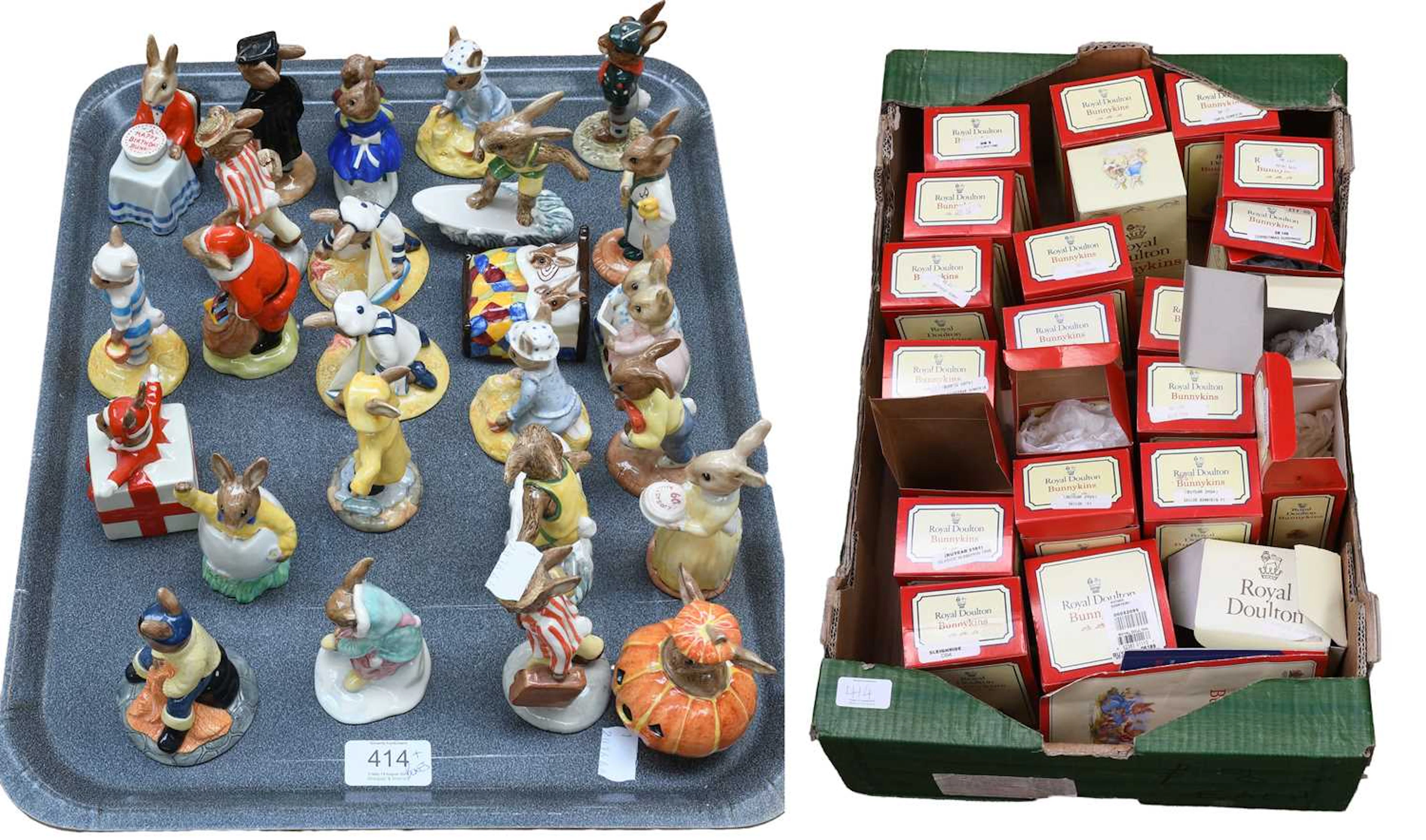 Royal Doulton Pottery Bunnykins Figures