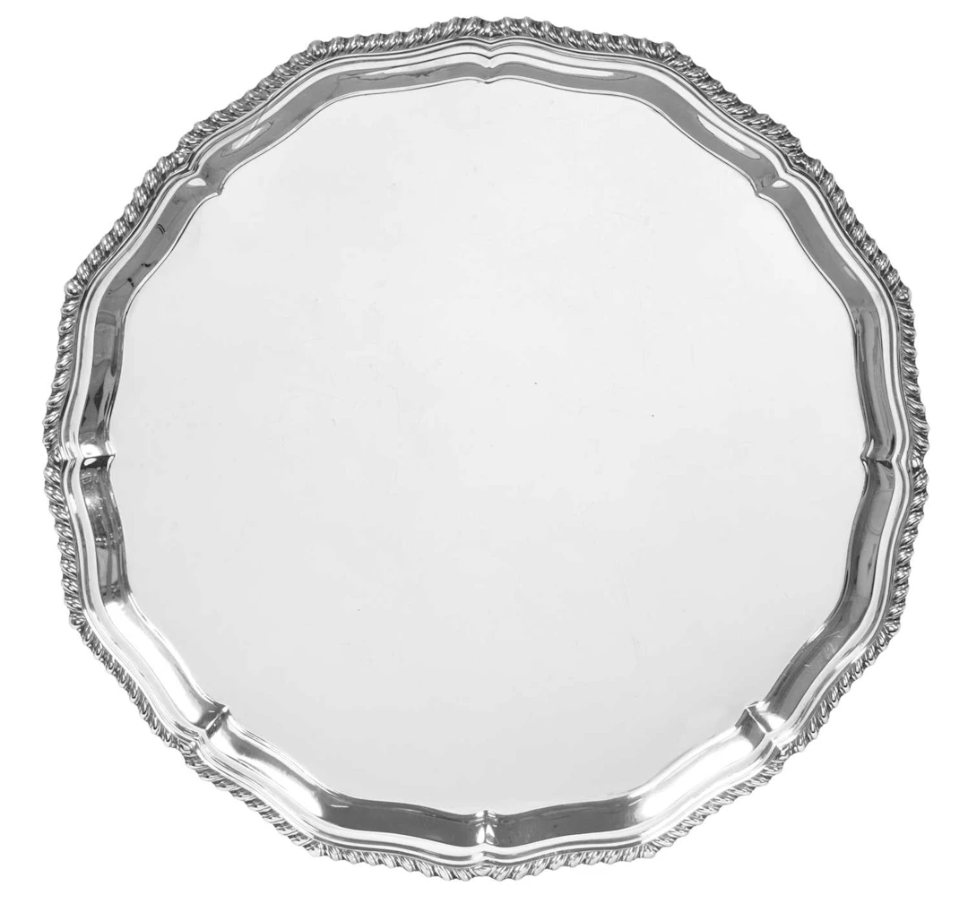 A George V Silver Salver by Collingwood and Co., London, 1931, by