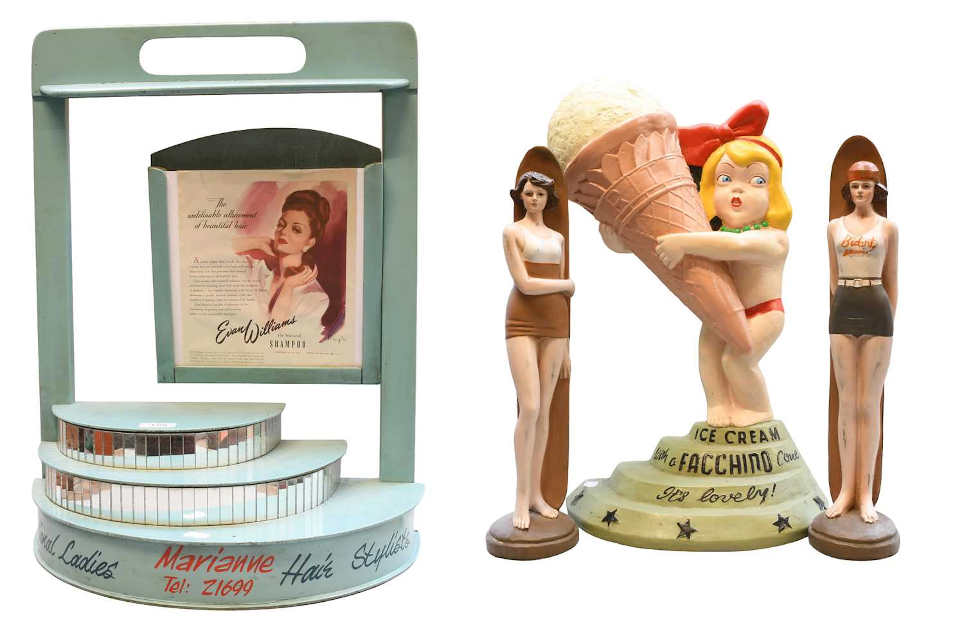 Art Deco Style Advertising Items: