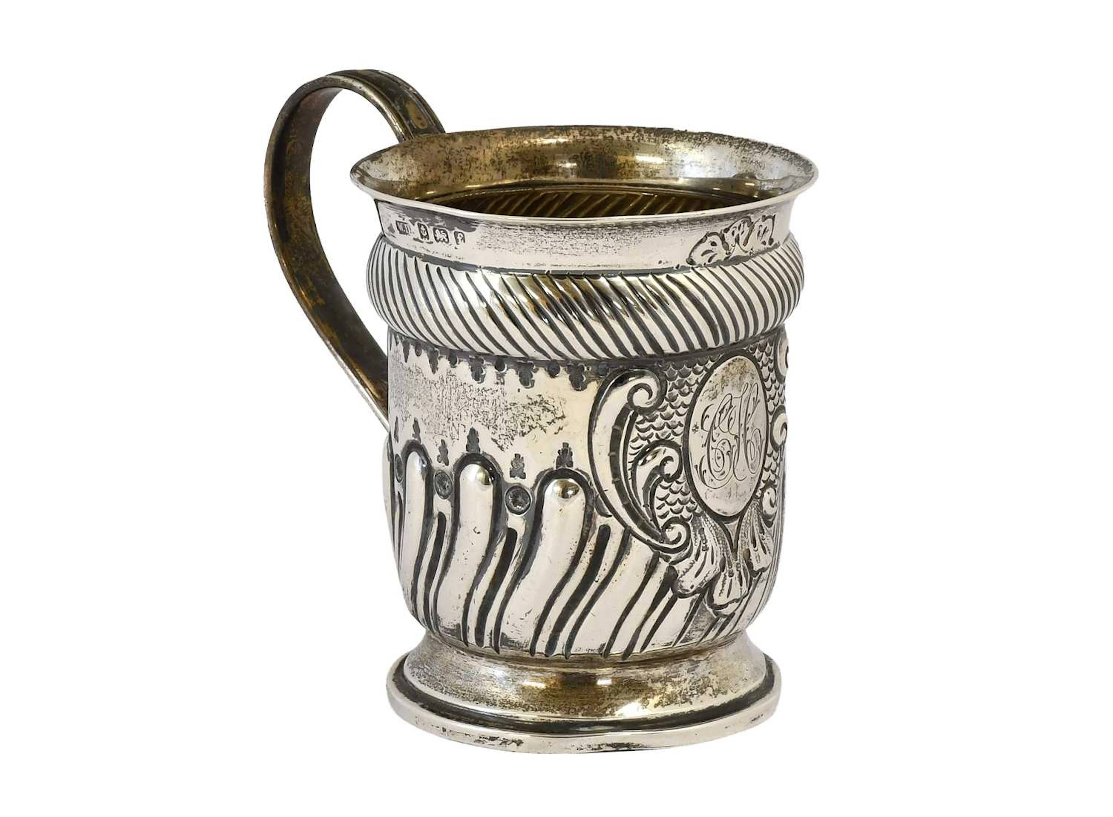An Edward VII Silver Christening-Mug, by William Devenport, Birmingham, 1905