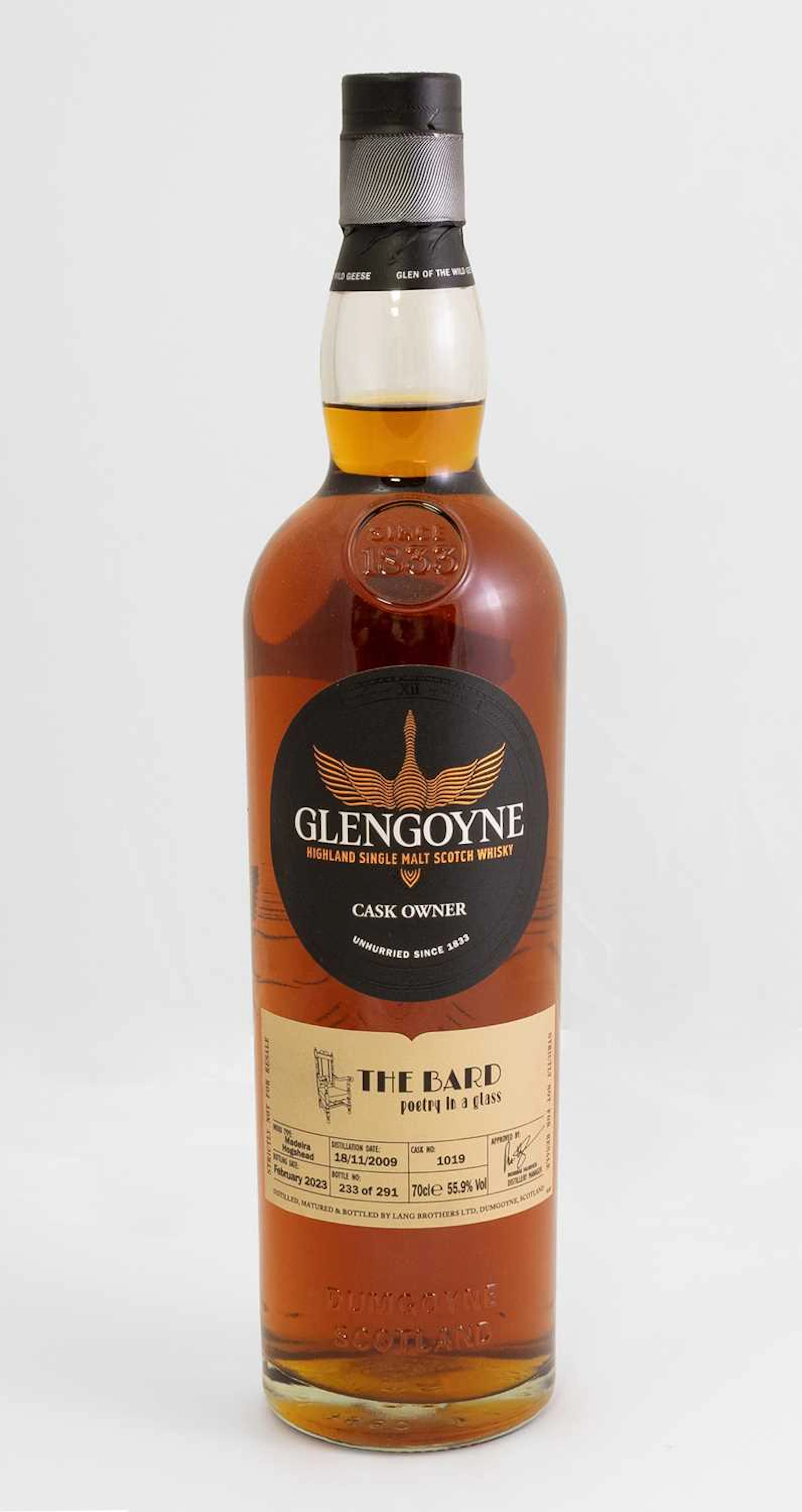 Glengoyne "The Bard" Highland Single Malt Scotch Whisky