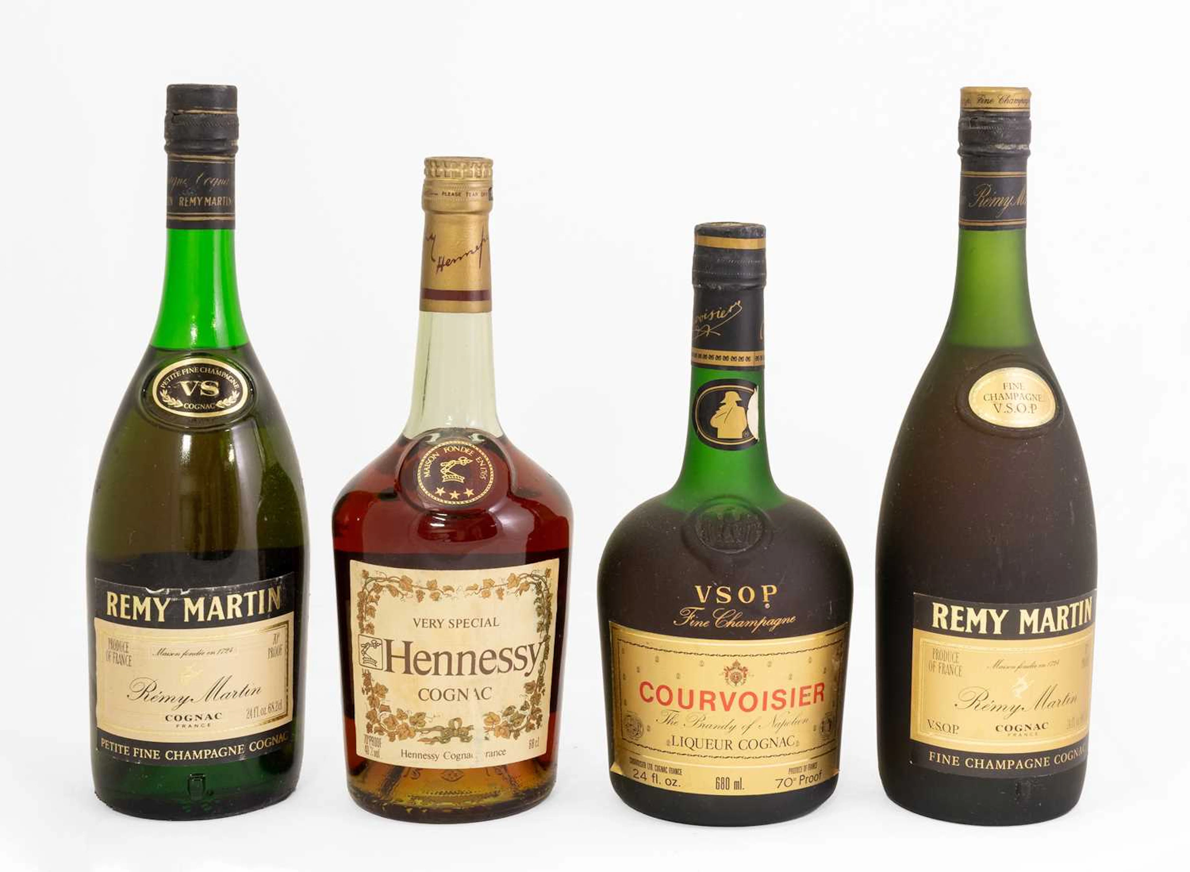 Hennessy Very Special Cognac, Rémy Martin V.S.O.P. Fine Champagne