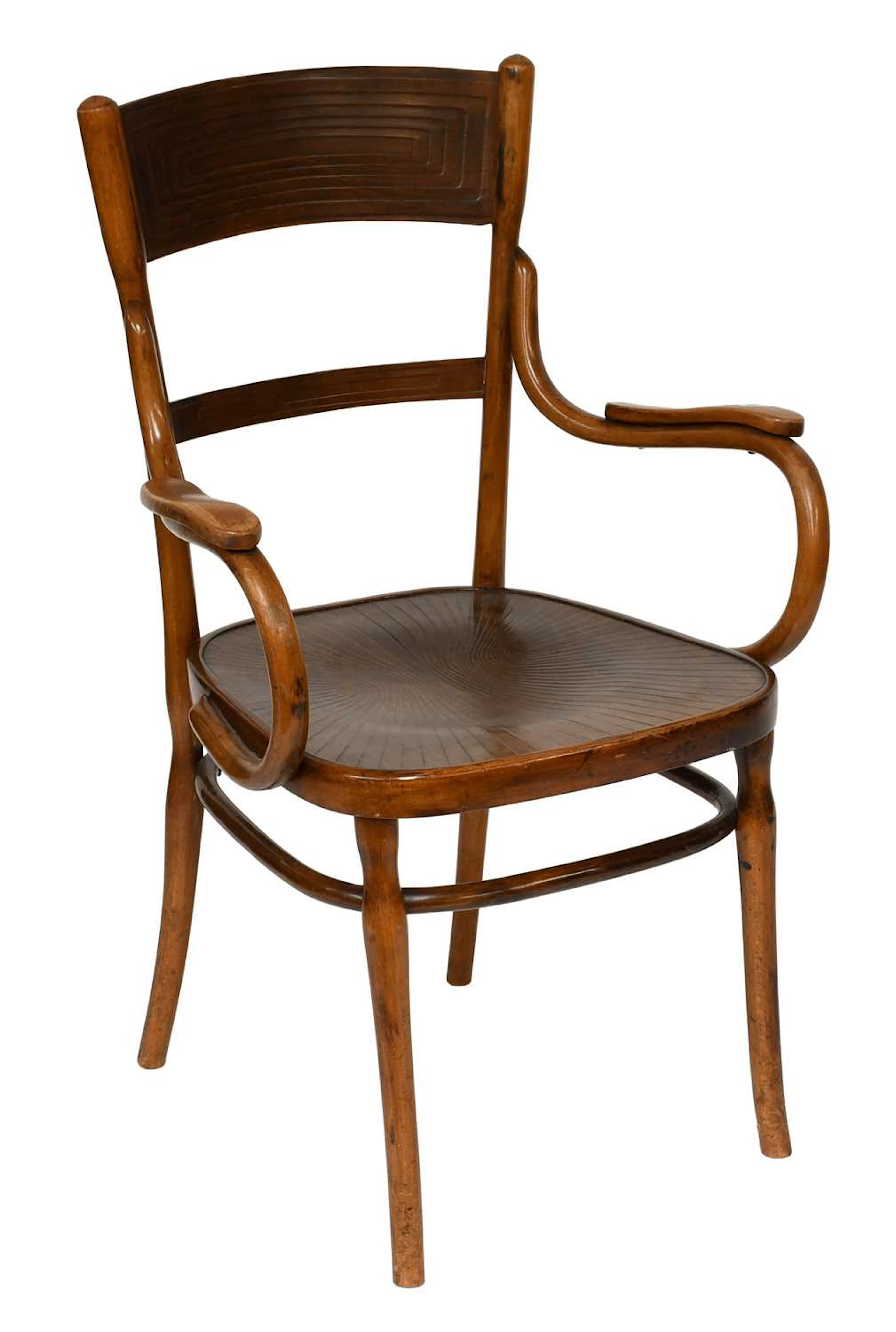 A Jacob & Josef Bentwood Armchair, circa 1910