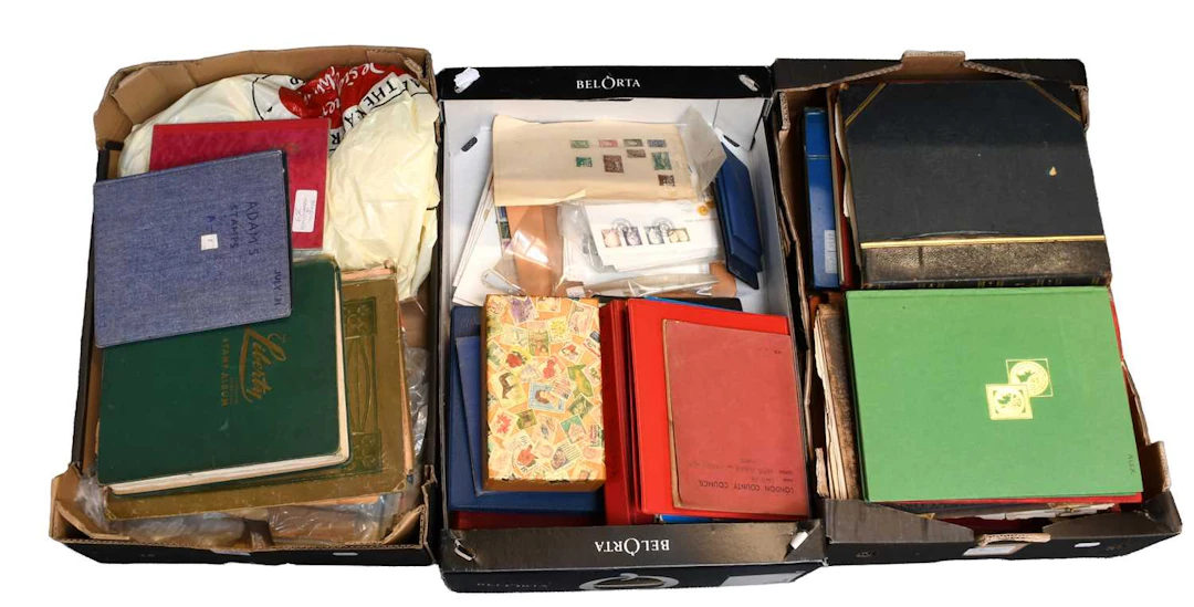 Stamp Accumulation in Three Boxes