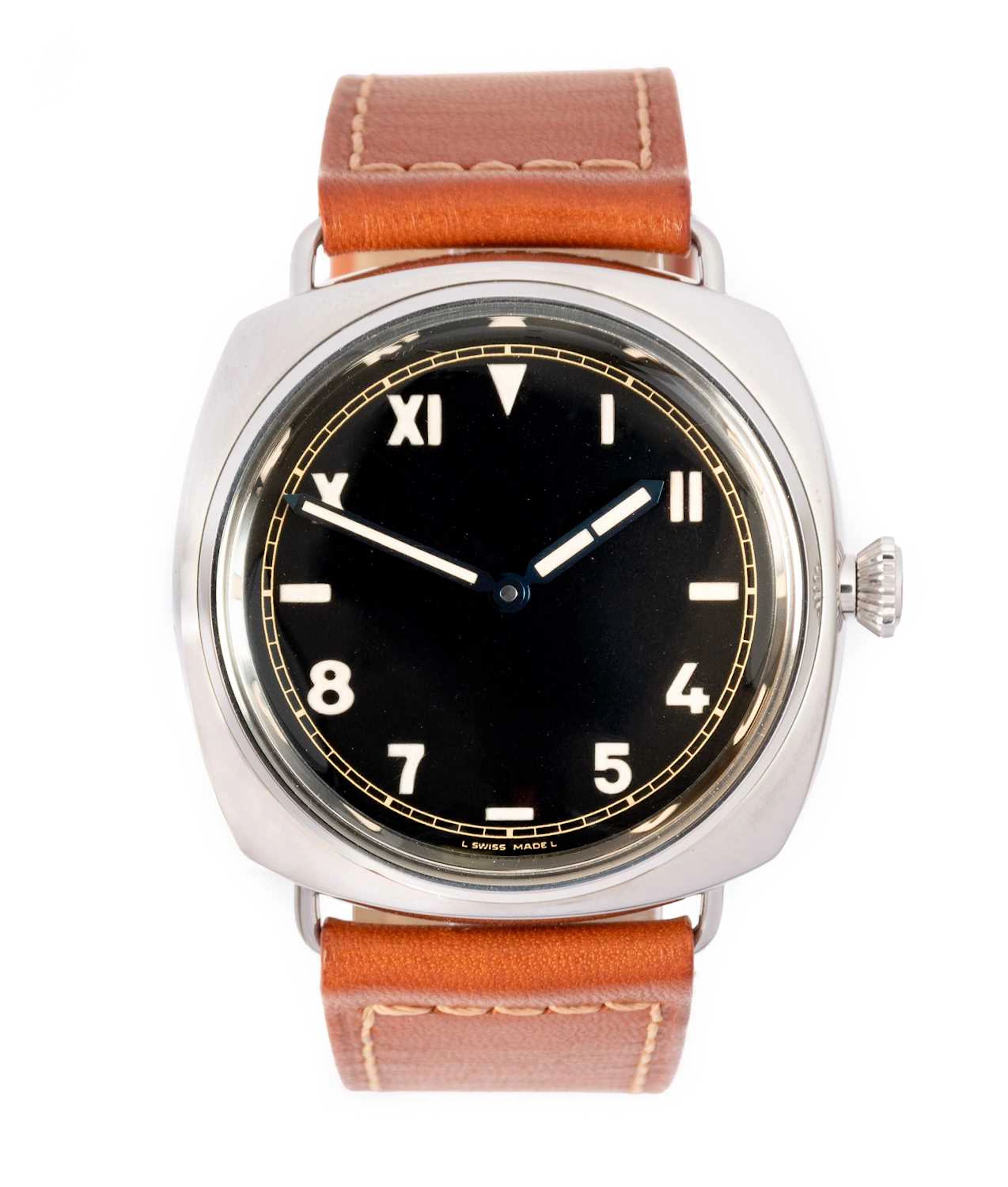 Officine Panerai: A Rare Stainless Steel Limited Edition Cushion Shaped