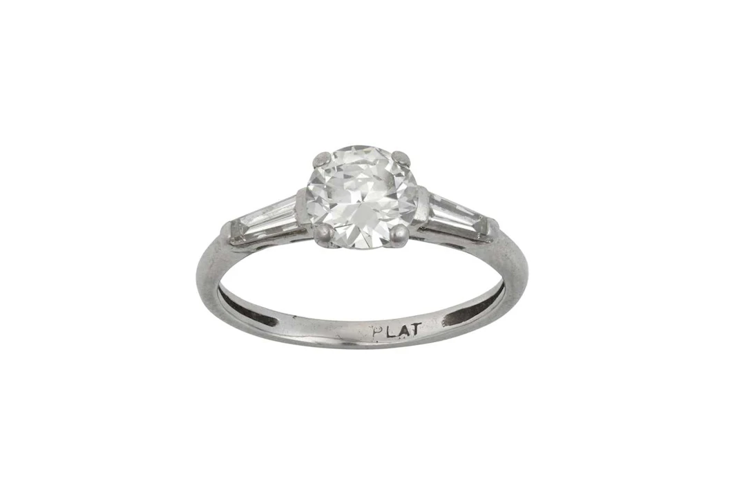 A Diamond Solitaire Ring