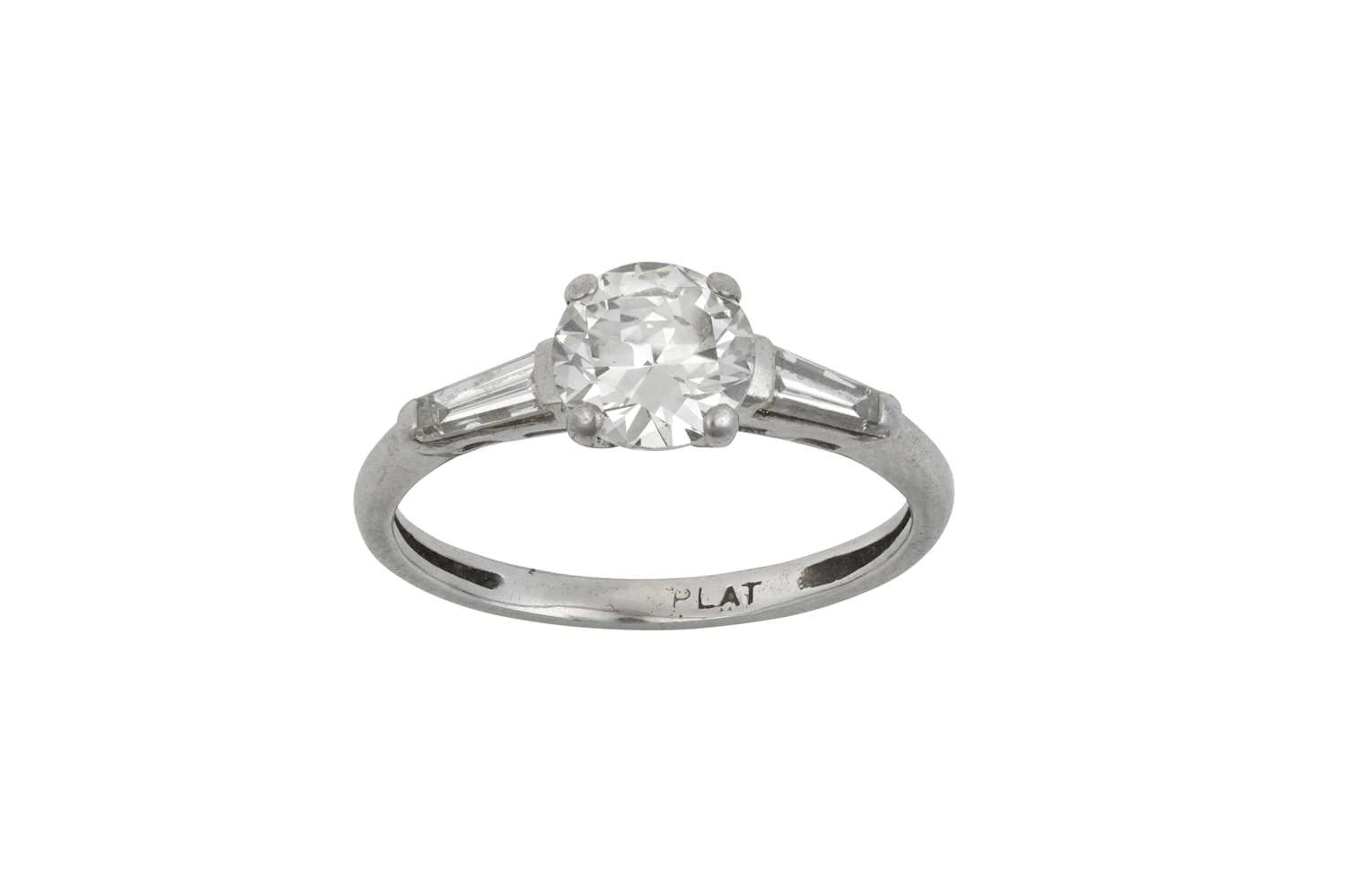 A Diamond Solitaire Ring