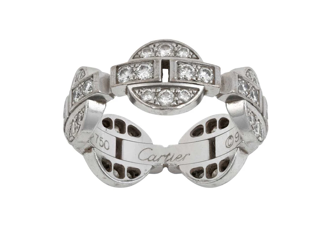 An 18 Carat White Gold Diamond Himalia Ring, by Cartier