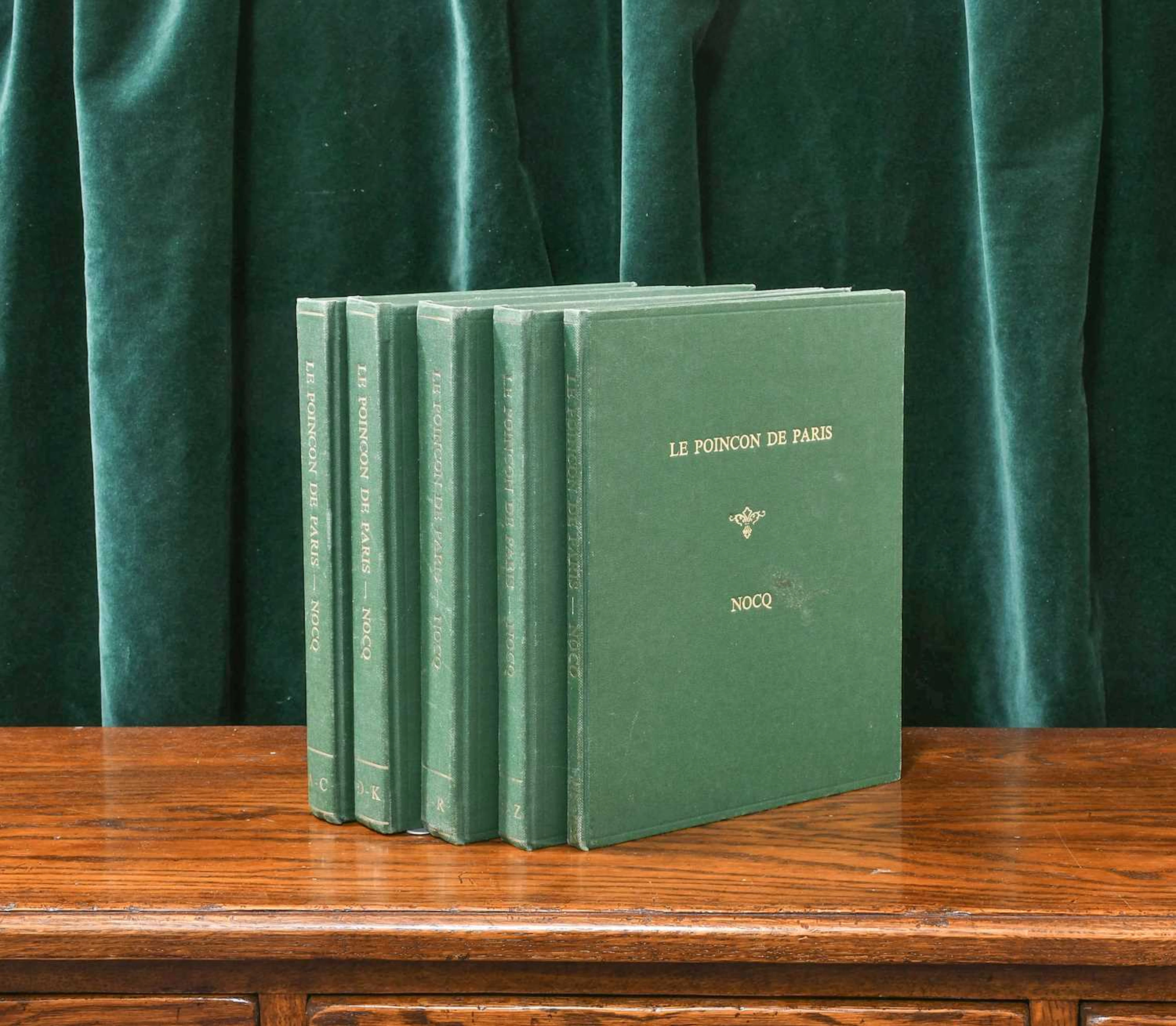 French Silver Reference Books - Paris