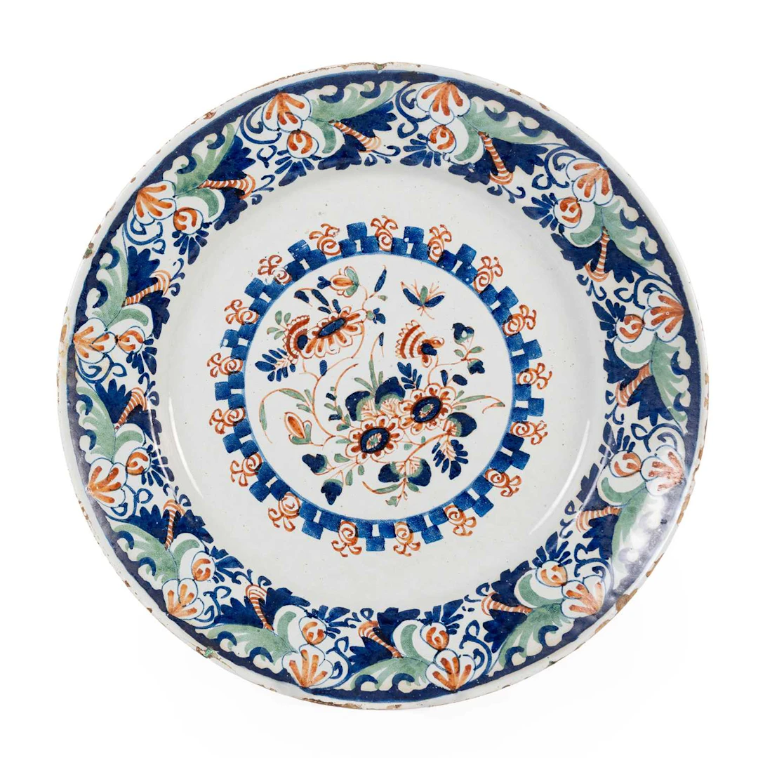 An English Delft Dish, circa 1740